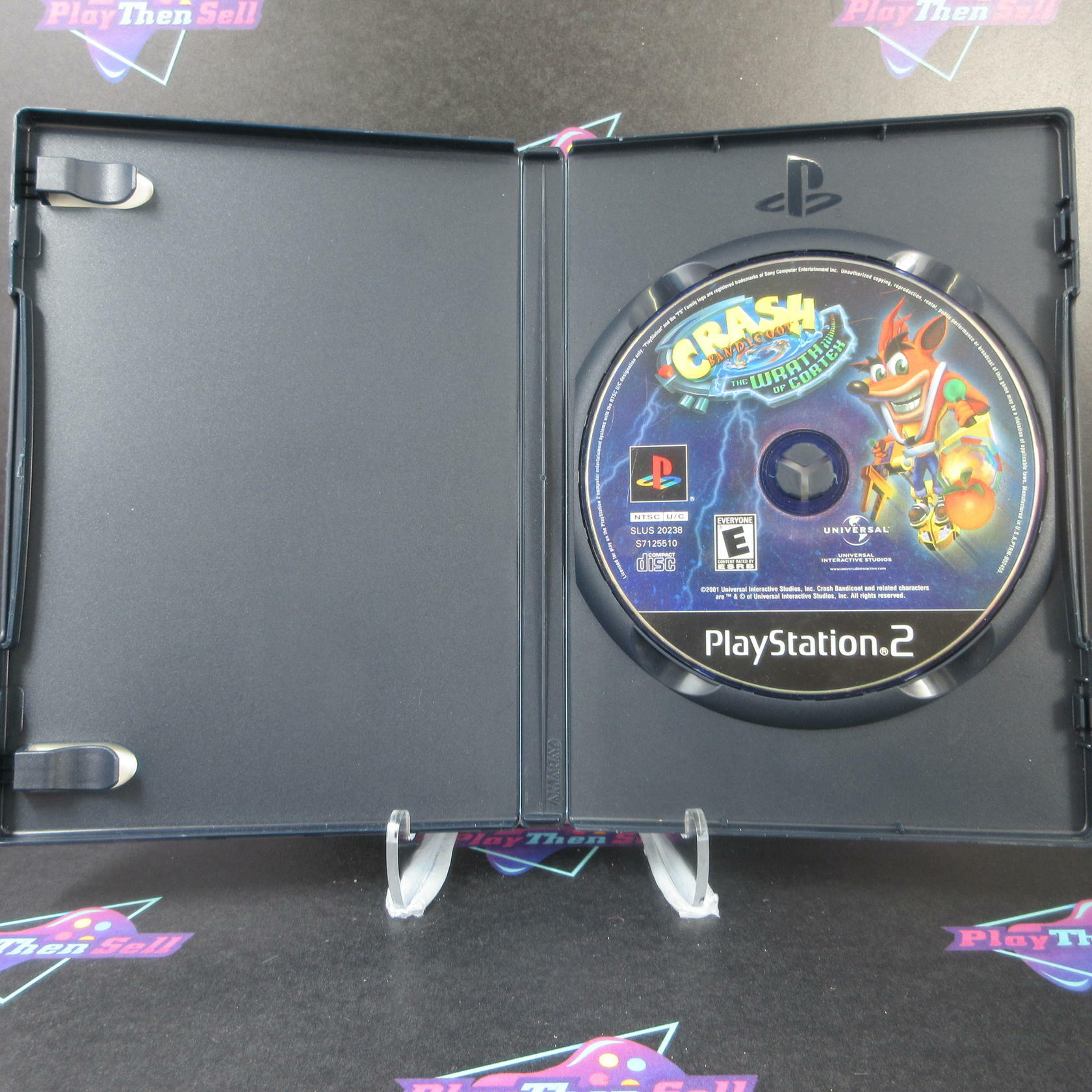 Crash Bandicoot The Wrath of Cortex PS2 PlayStation 2 AD/NM - Very Good