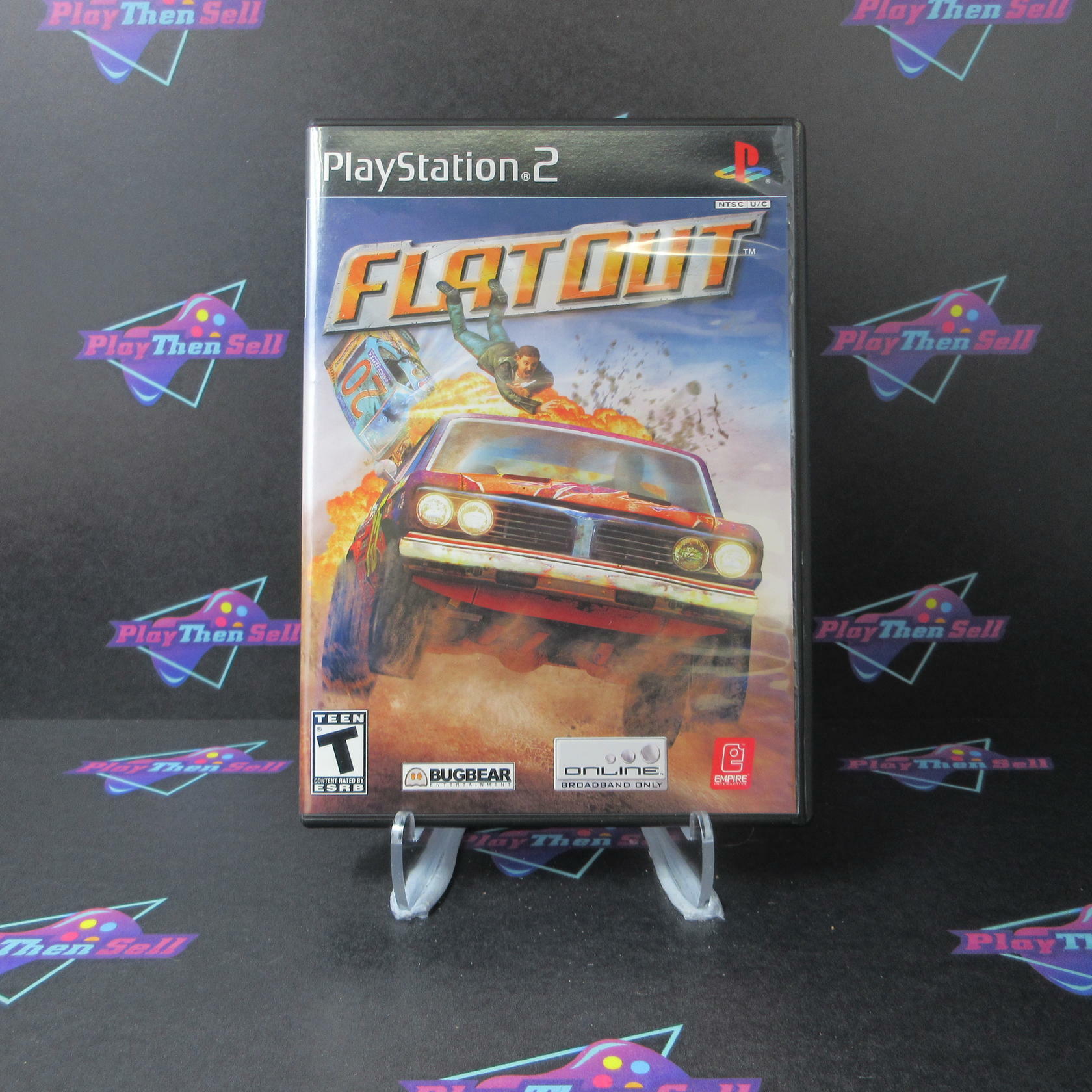 Flat Out PS2 PlayStation 2 - Like New