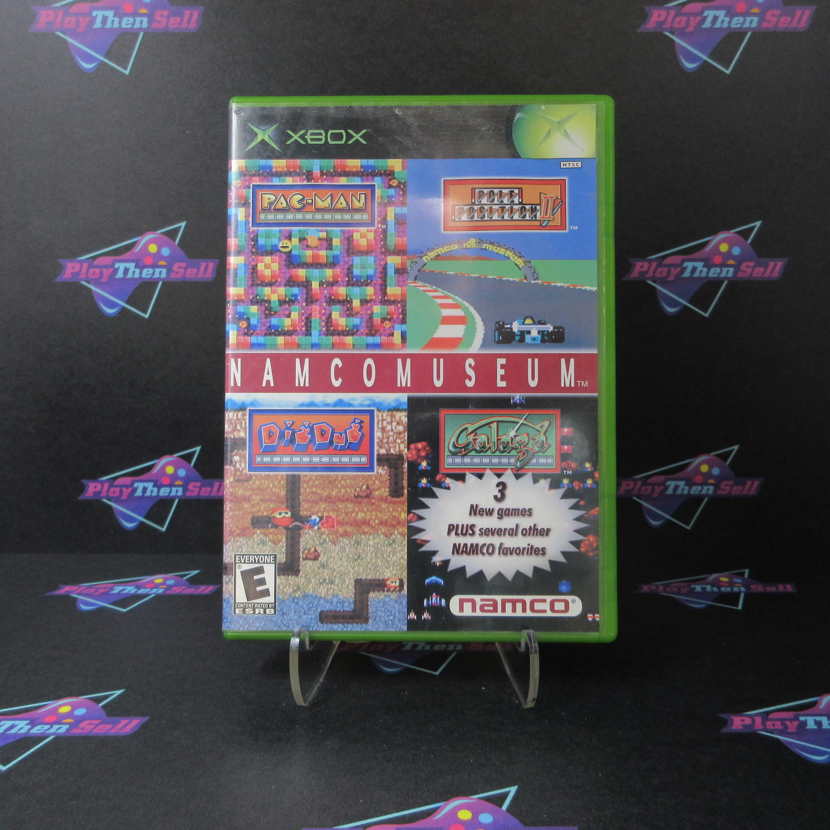 Namco Museum Xbox AD Complete CIB - Very Good