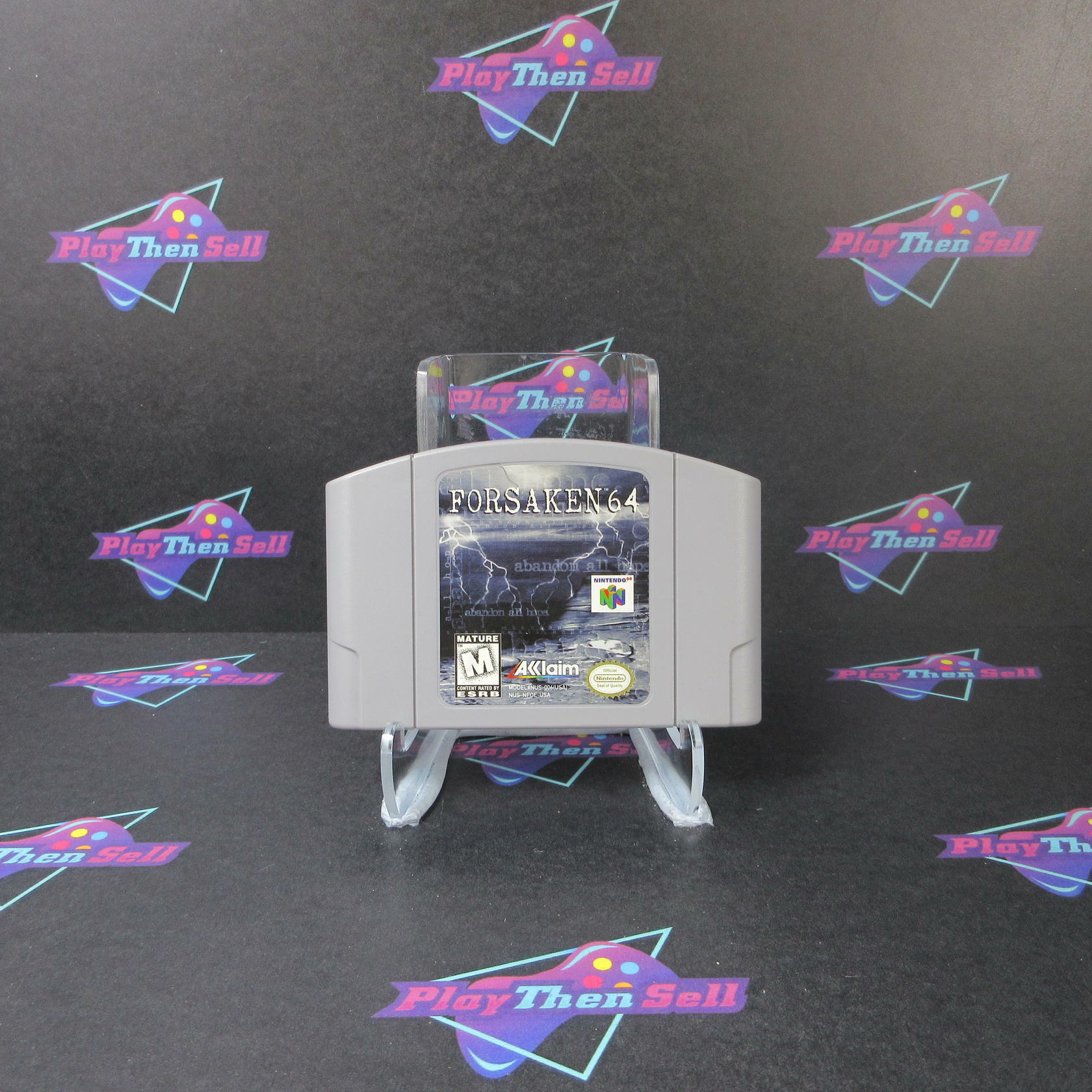 Forsaken 64 Nintendo 64 Cartridge Only Authentic / Tested - Very Good