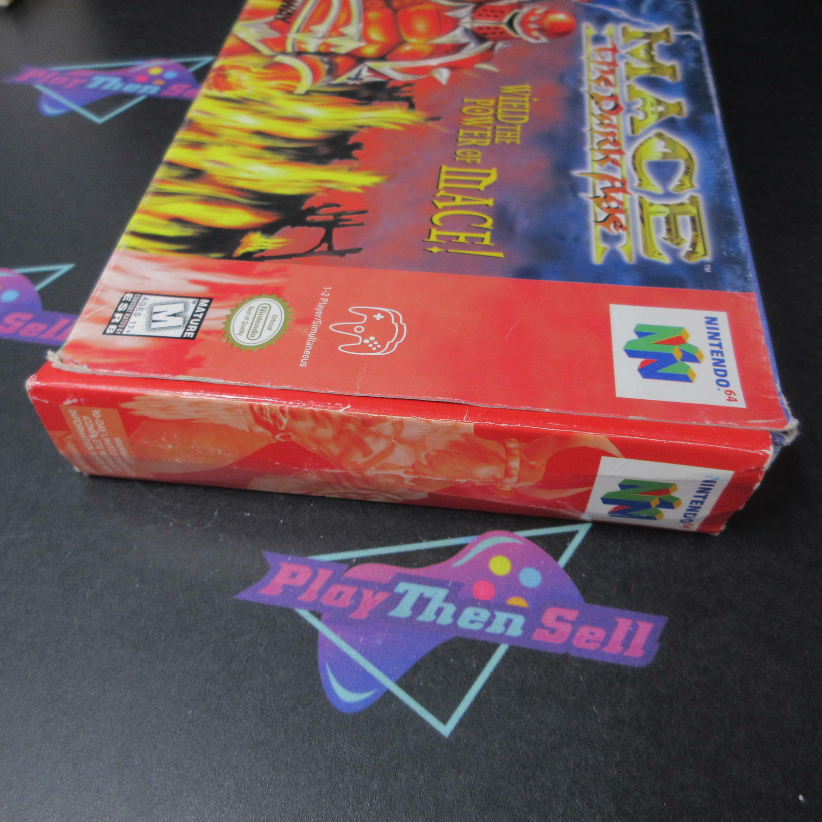 MACE The Dark Age Nintendo 64 Boxed AD/NM See Pics - Very Good