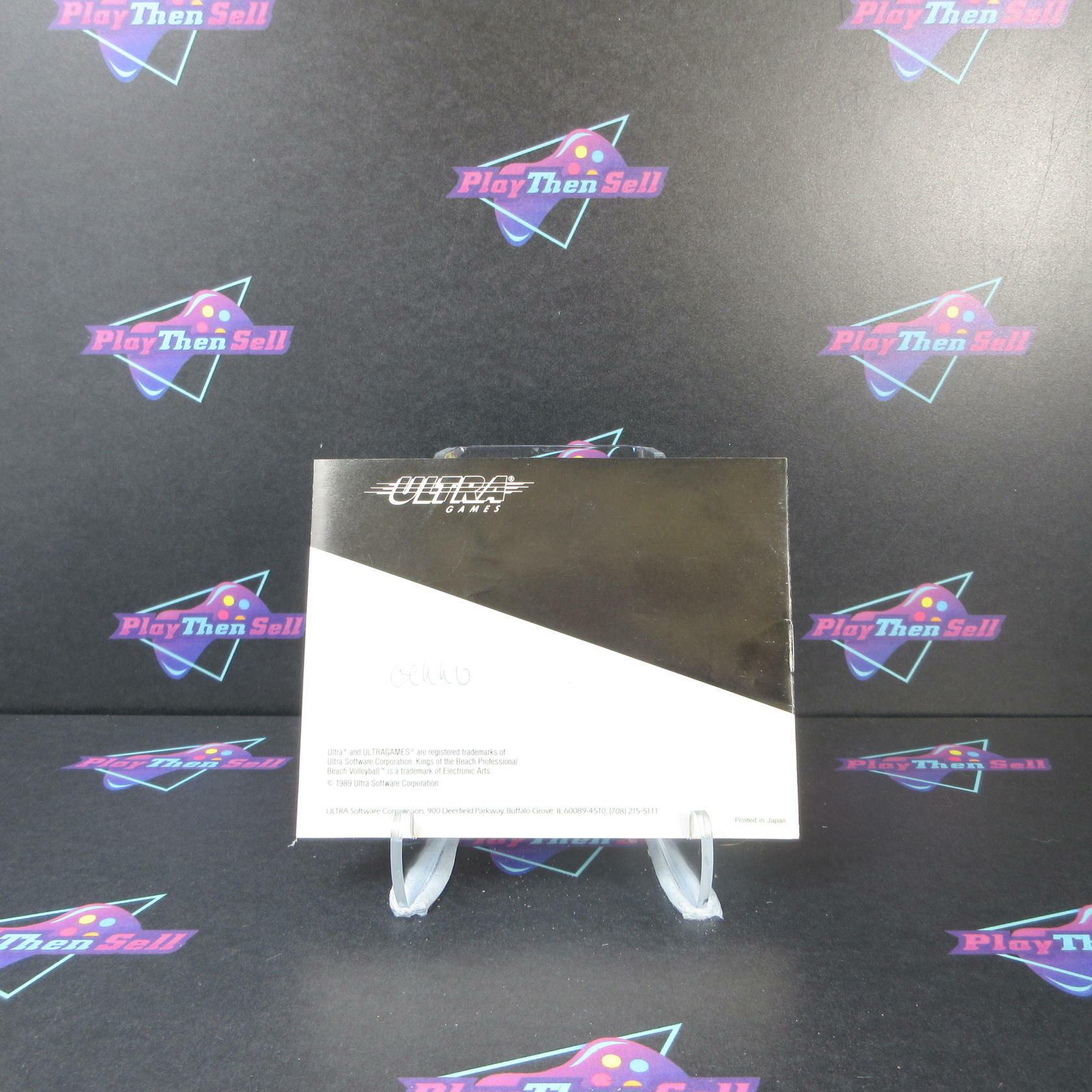 Kings of The Beach Professional Beach VolleyBall Nintendo NES Cart + Manual MD - Very Good