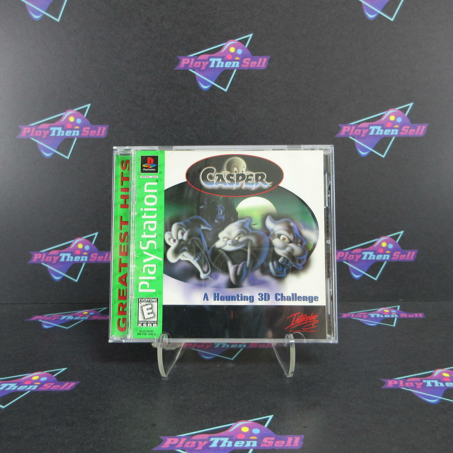 Casper A Haunting 3D Challenge GH + Reg Card PlayStation 1 MD - Very Good