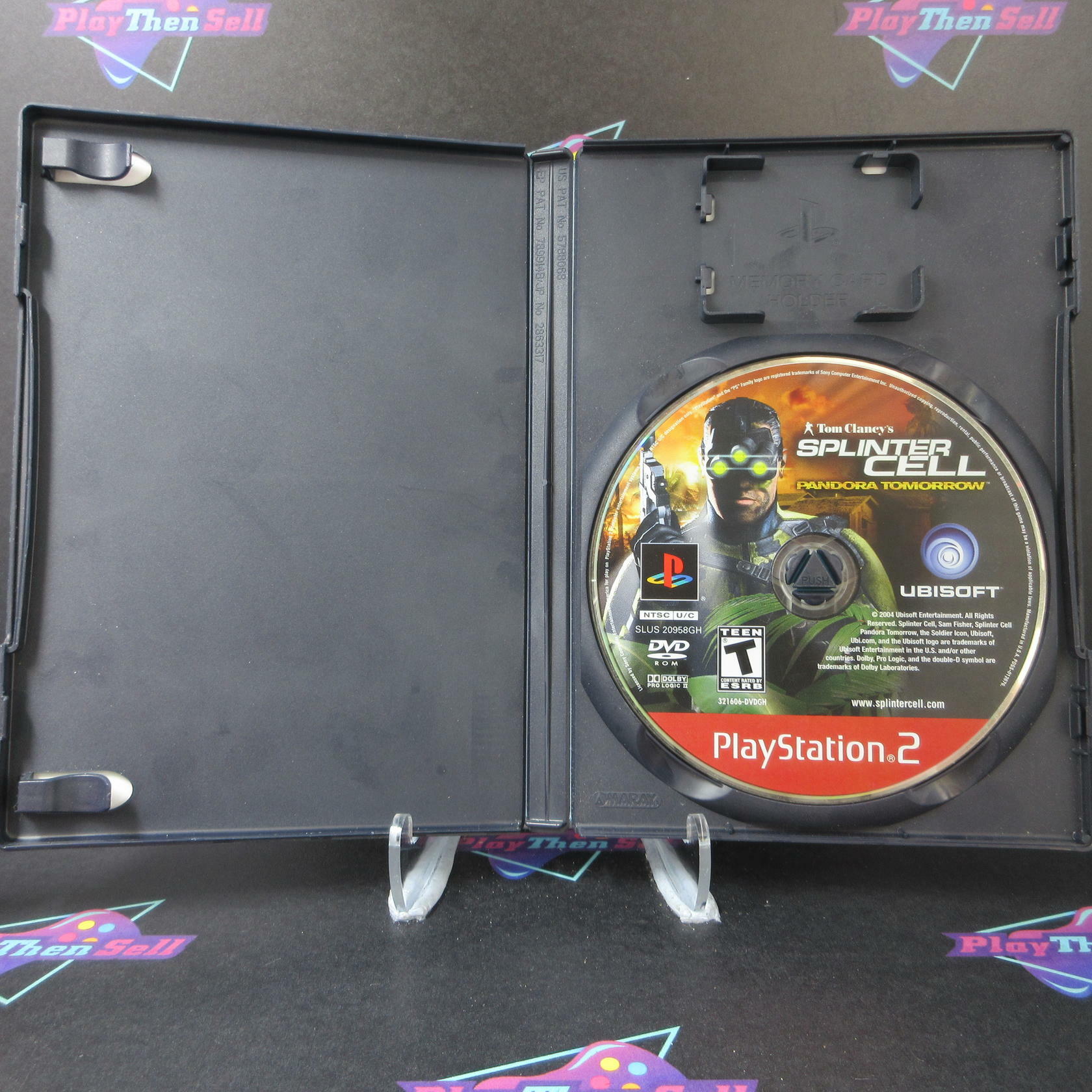 Splinter Cell Pandora Tomorrow GH PS2 PlayStation 2 - Very Good