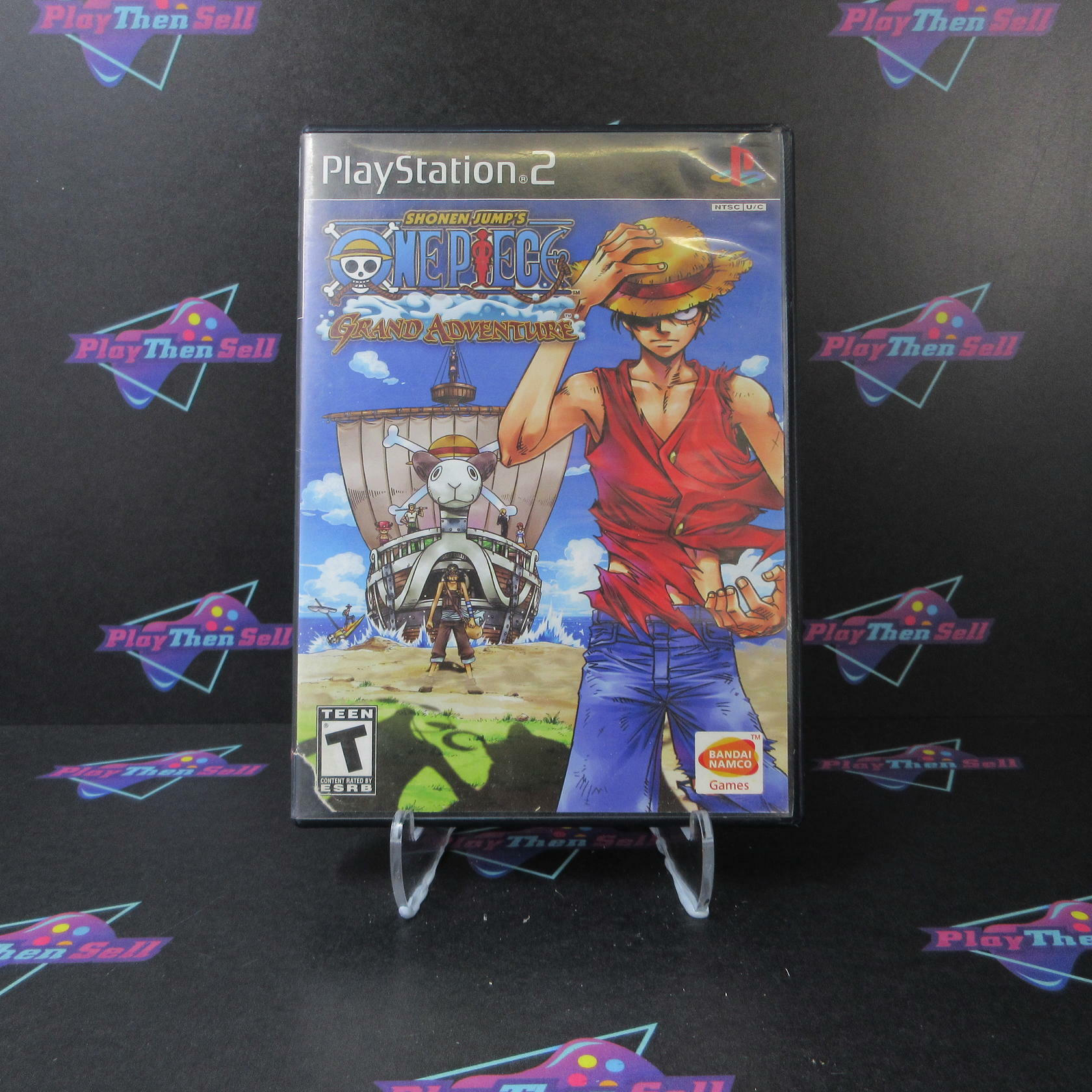 One Piece Grand Adventure PS2 PlayStation 2 AD/NM - Very Good