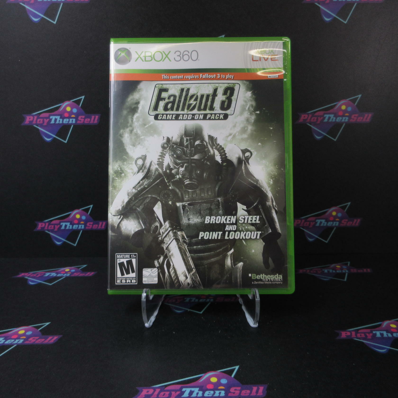 Fallout 3 Add-On Pack Broken Steel and Point Lookout Xbox 360 - Very Good