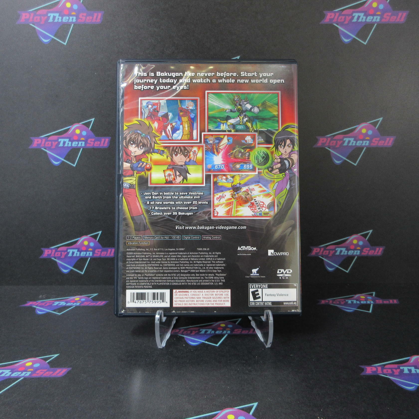 Bakugan PS2 PlayStation 2 - Very Good