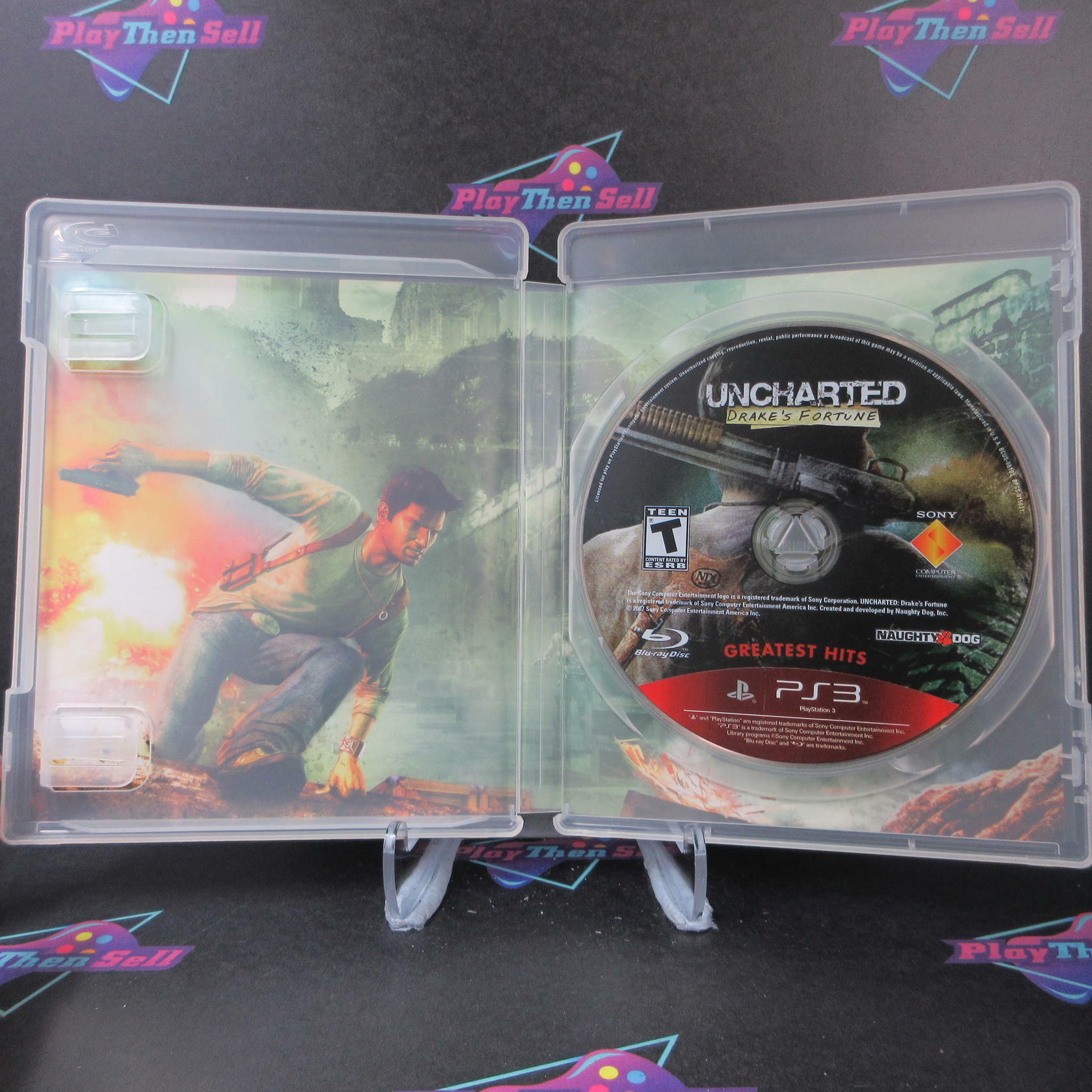 Uncharted Drake's Fortune PS3 PlayStation 3 GH - Very Good