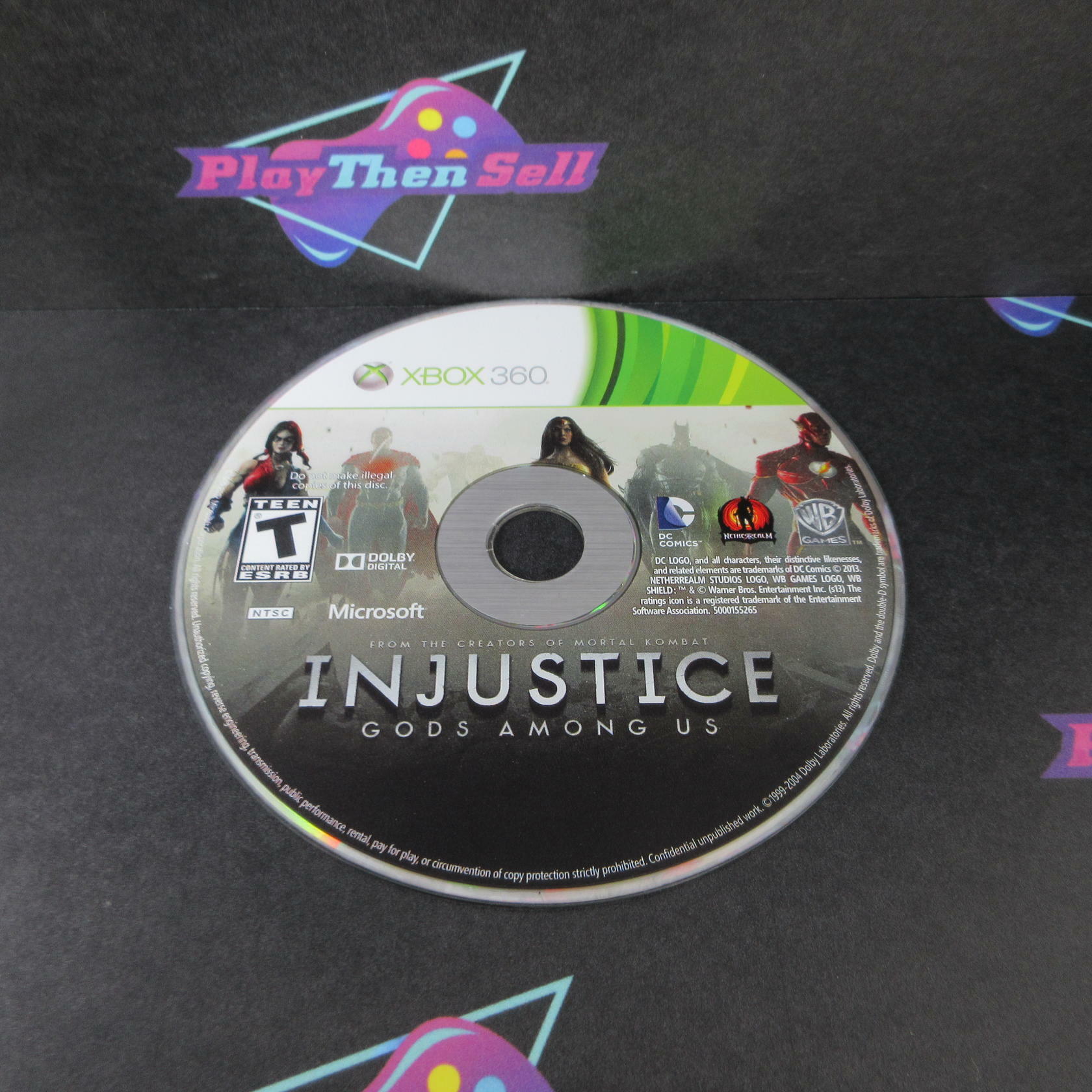 Injustice Gods Among Us Xbox 360 DD/AD Complete - Very Good