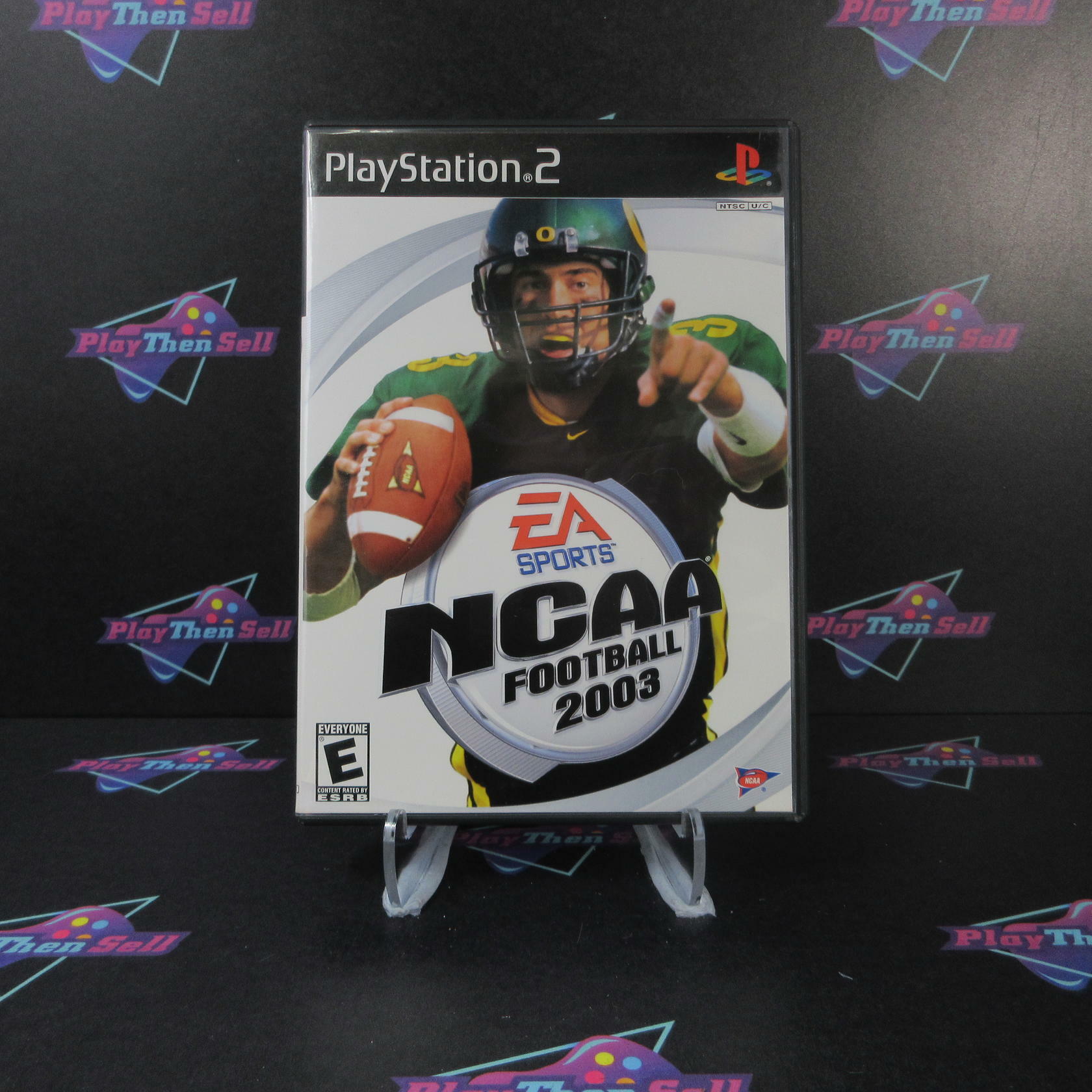 NCAA Football 2003 + Reg Card PS2 PlayStation 2 DD Complete CIB - Very Good