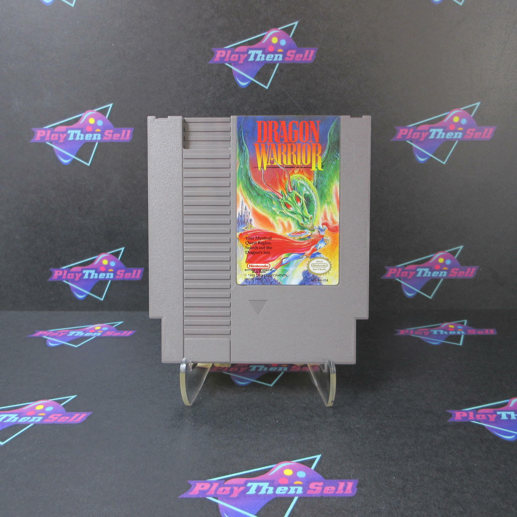 Dragon Warrior Nintendo NES Cartridge Only AD Authentic / Tested - Very Good