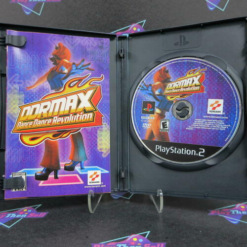 Dance Dance Revolution DDR Max PlayStation 2 - Like New
