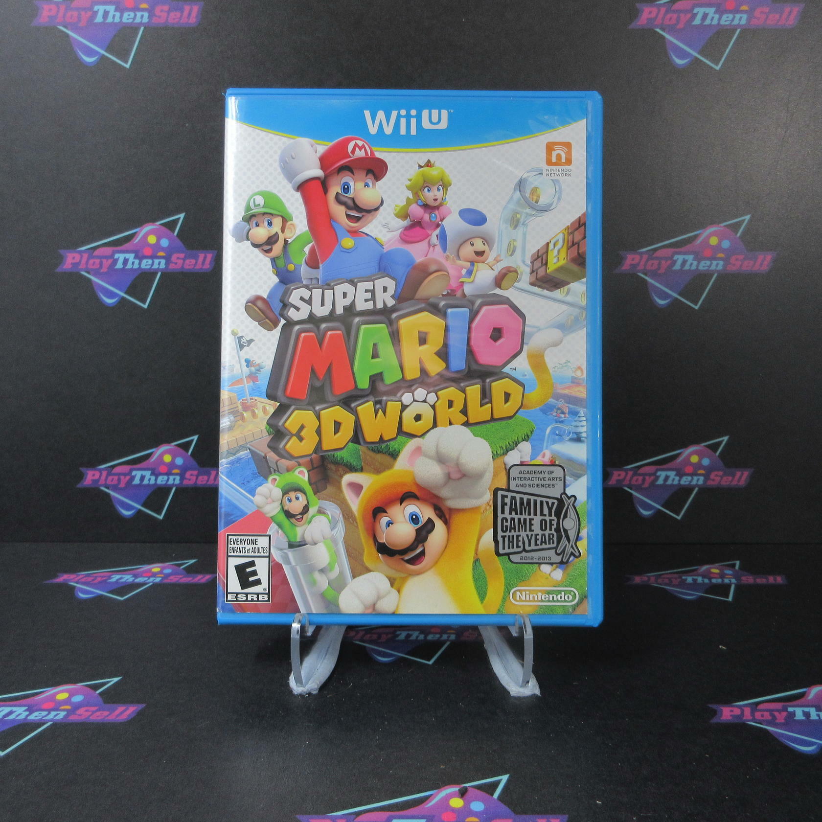 Super Mario 3D World Nintendo Wii U DD Complete CIB - Very Good