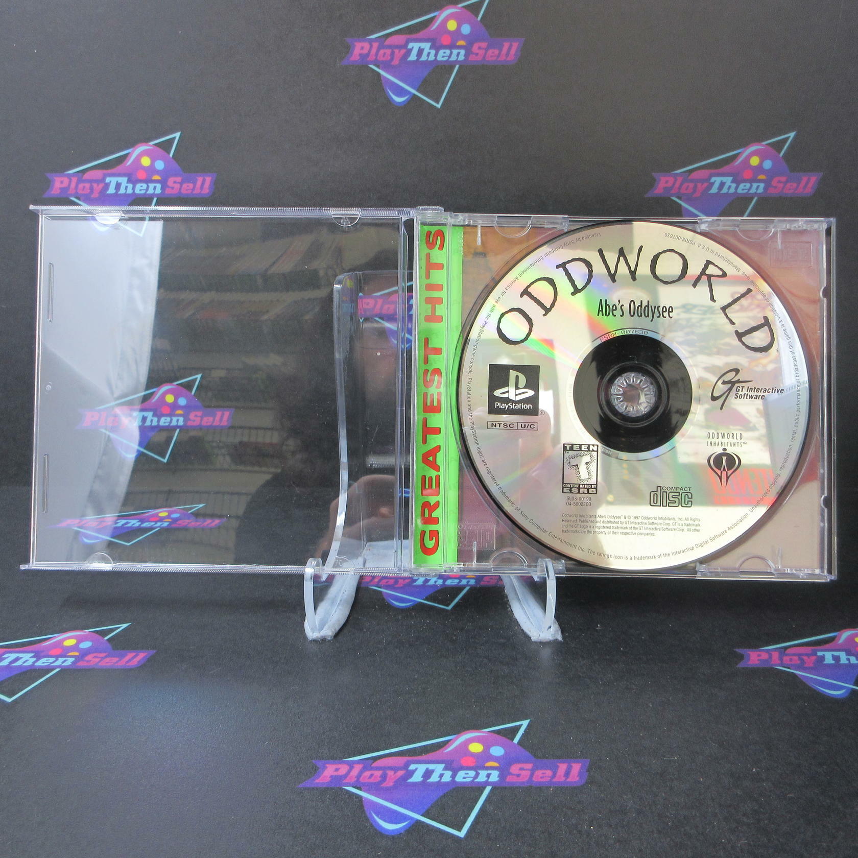 Oddworld Abe's Oddysee PS1 PlayStation 1 GH - Very Good