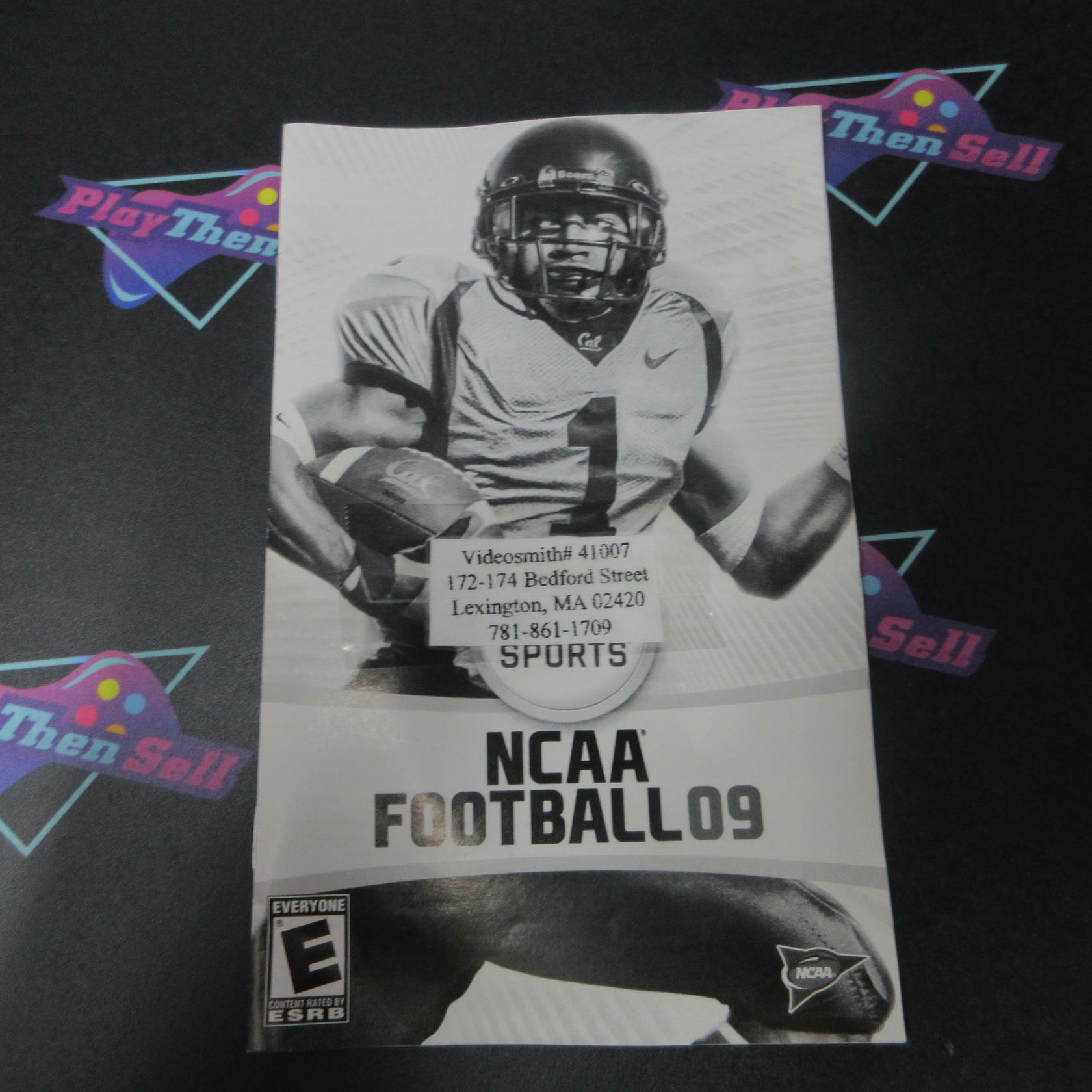 NCAA Football 09  PS2 PlayStation 2 MD Complete CIB - Very Good