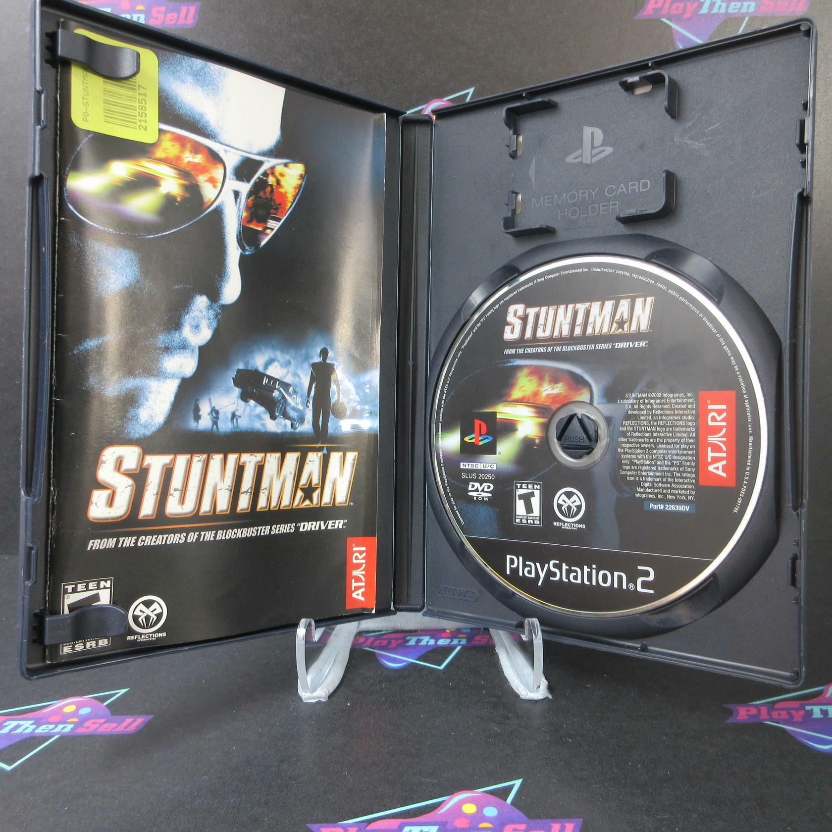 Stuntman PS2 PlayStation 2 AD/MD Complete CIB - Very Good
