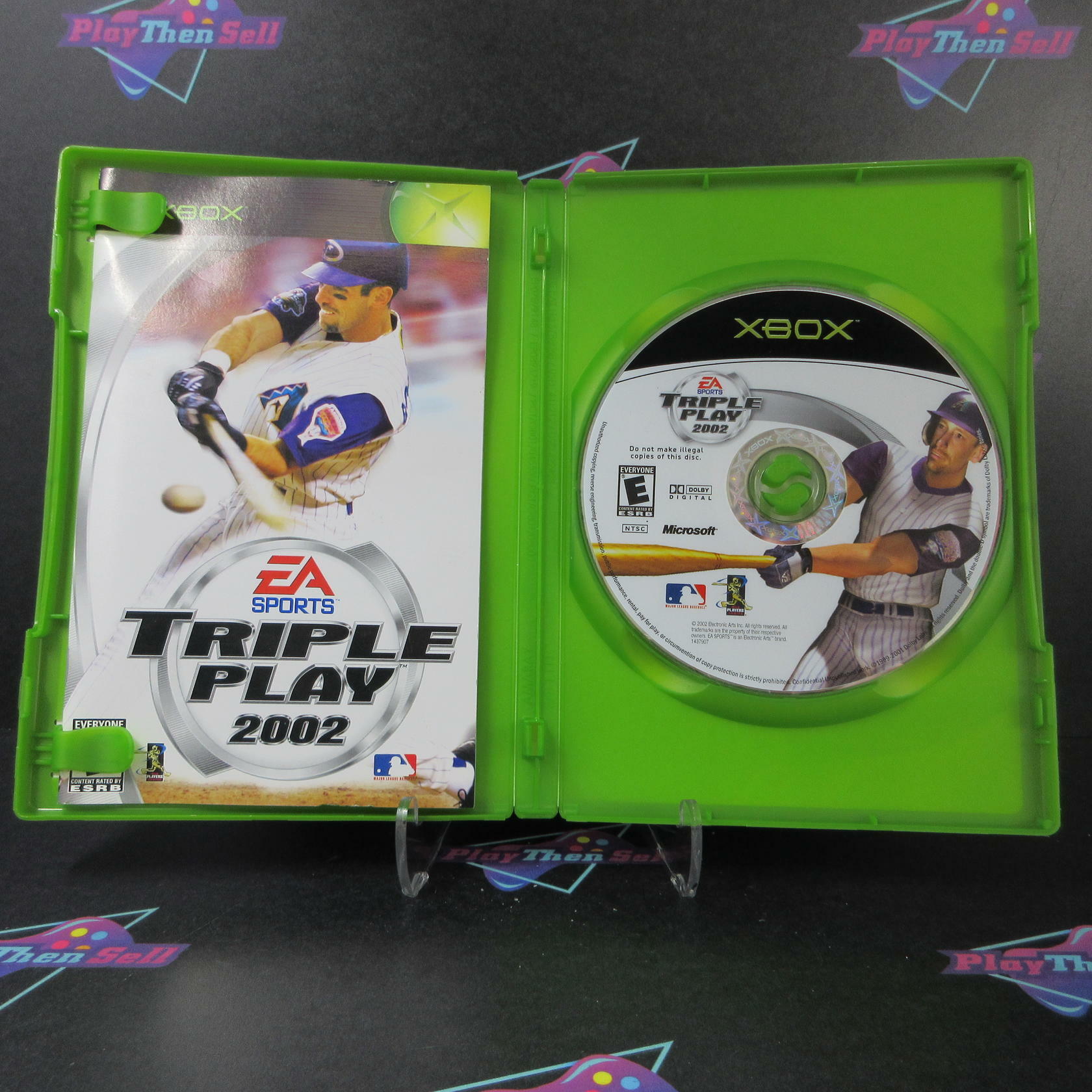 Triple Play 2002 Xbox + Reg Card - Like New