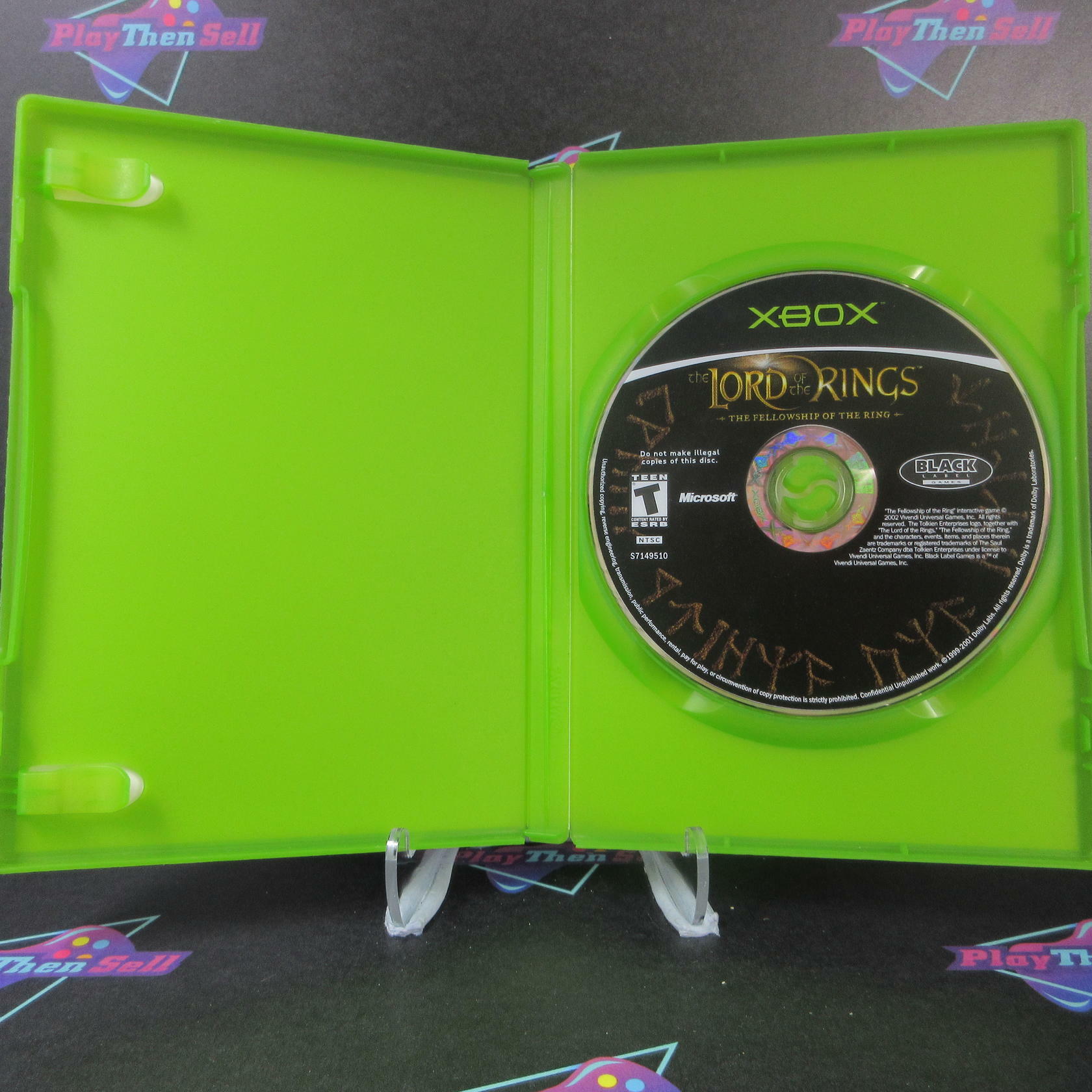 Lord of the Rings The Fellowship of the Ring Xbox AD/NM - Very Good