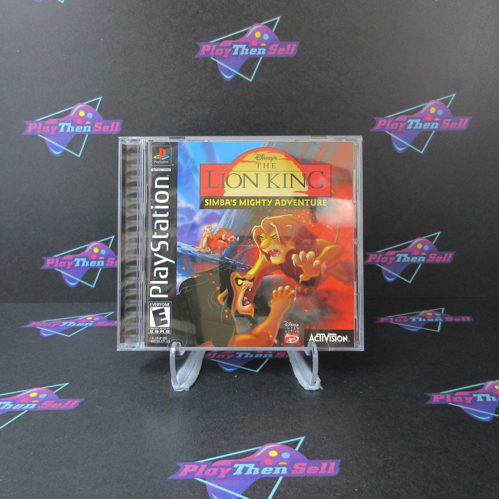 Lion King 2 Simba's Mighty Adventure PS1 PlayStation 1 + Reg Card - Like New