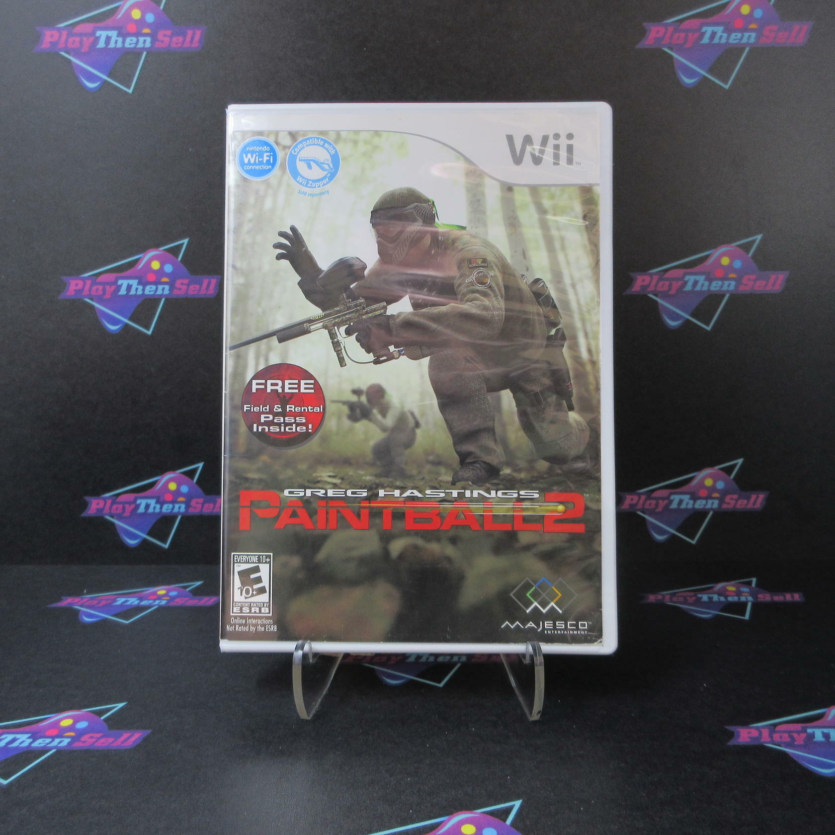 Greg Hastings Paintball 2 Nintendo Wii AD/NM - Very Good