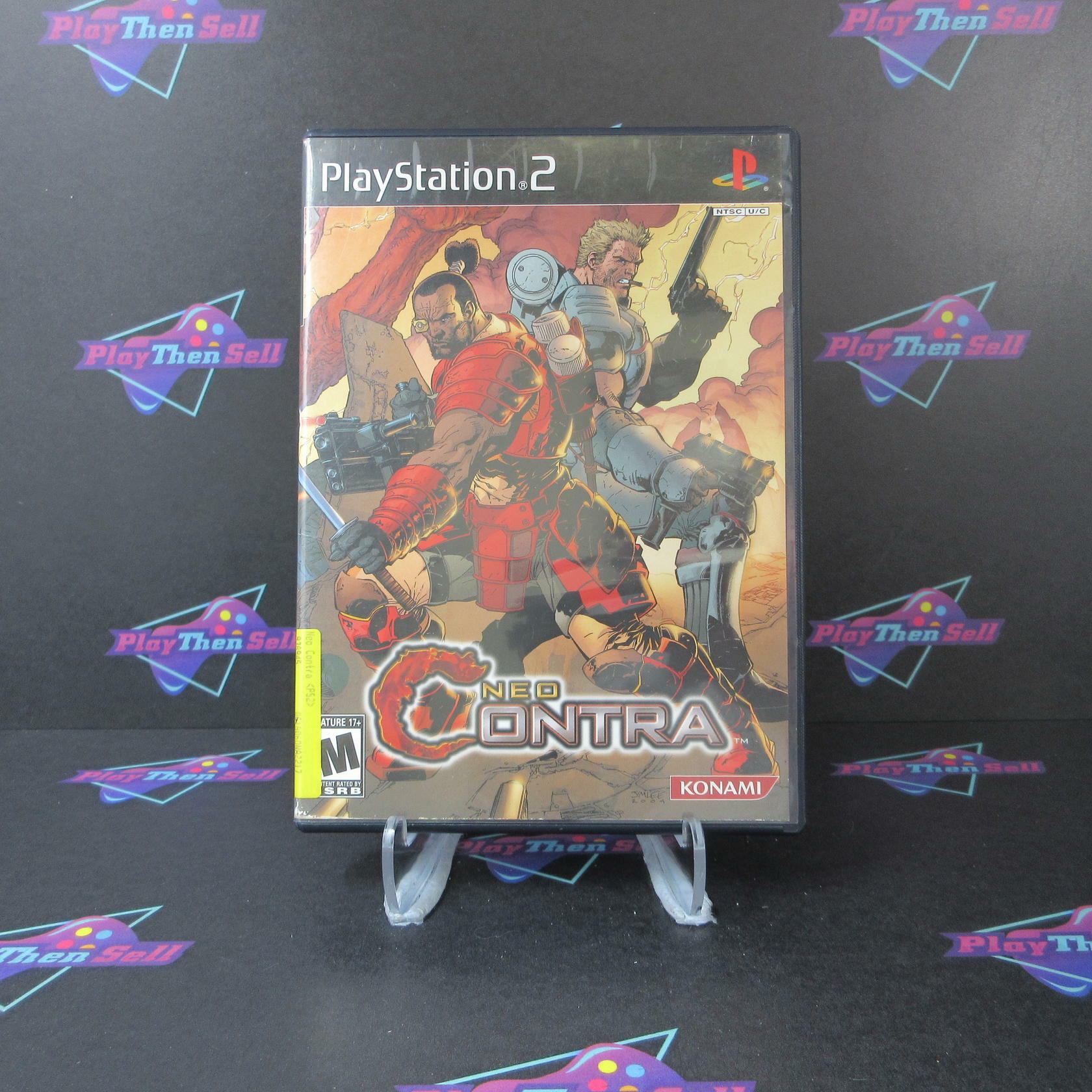 Neo Contra PS2 PlayStation 2 AD/MD Complete CIB - Very Good