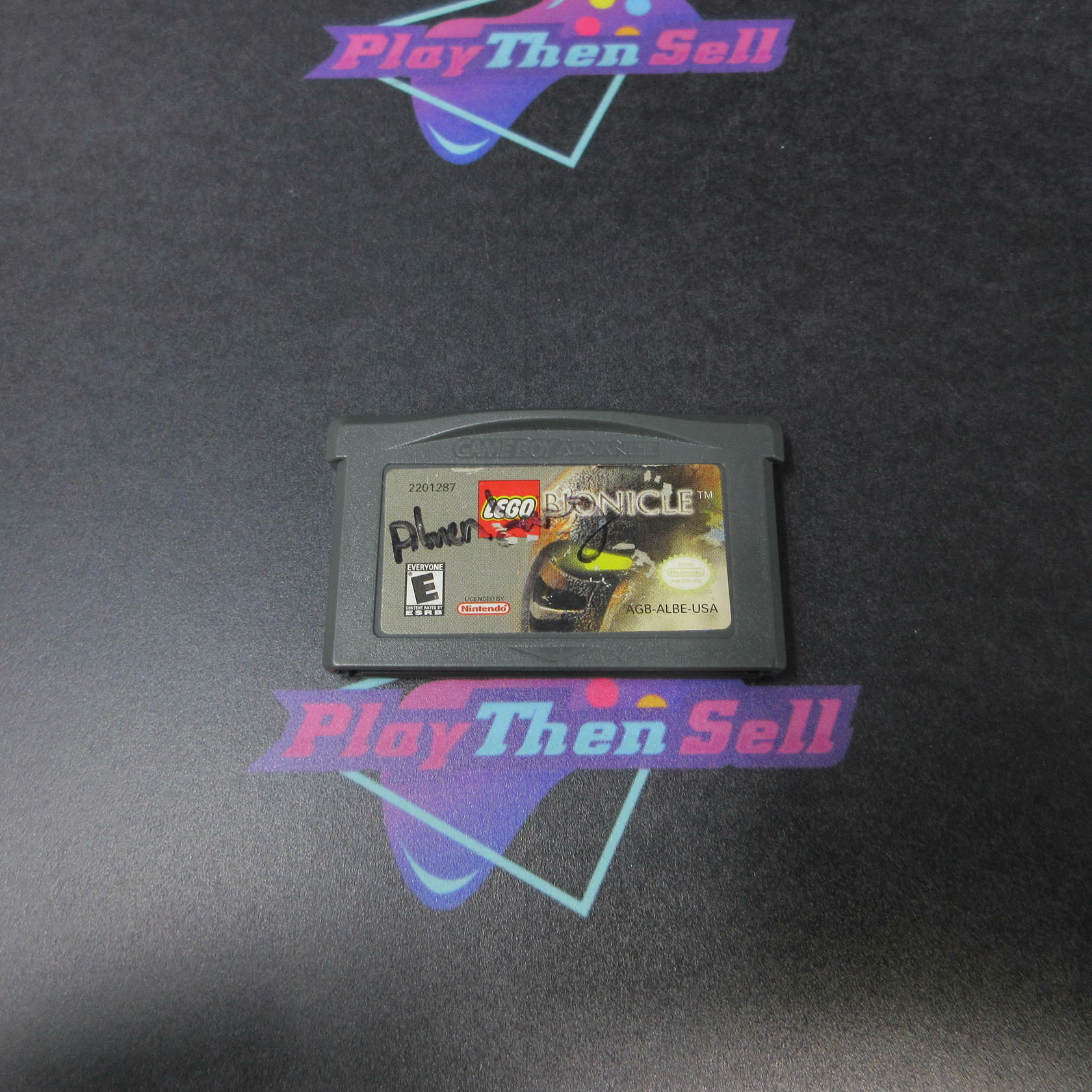 Lego Bionicle GameBoy Advance Cart Only Authentic / Tested - Very Good