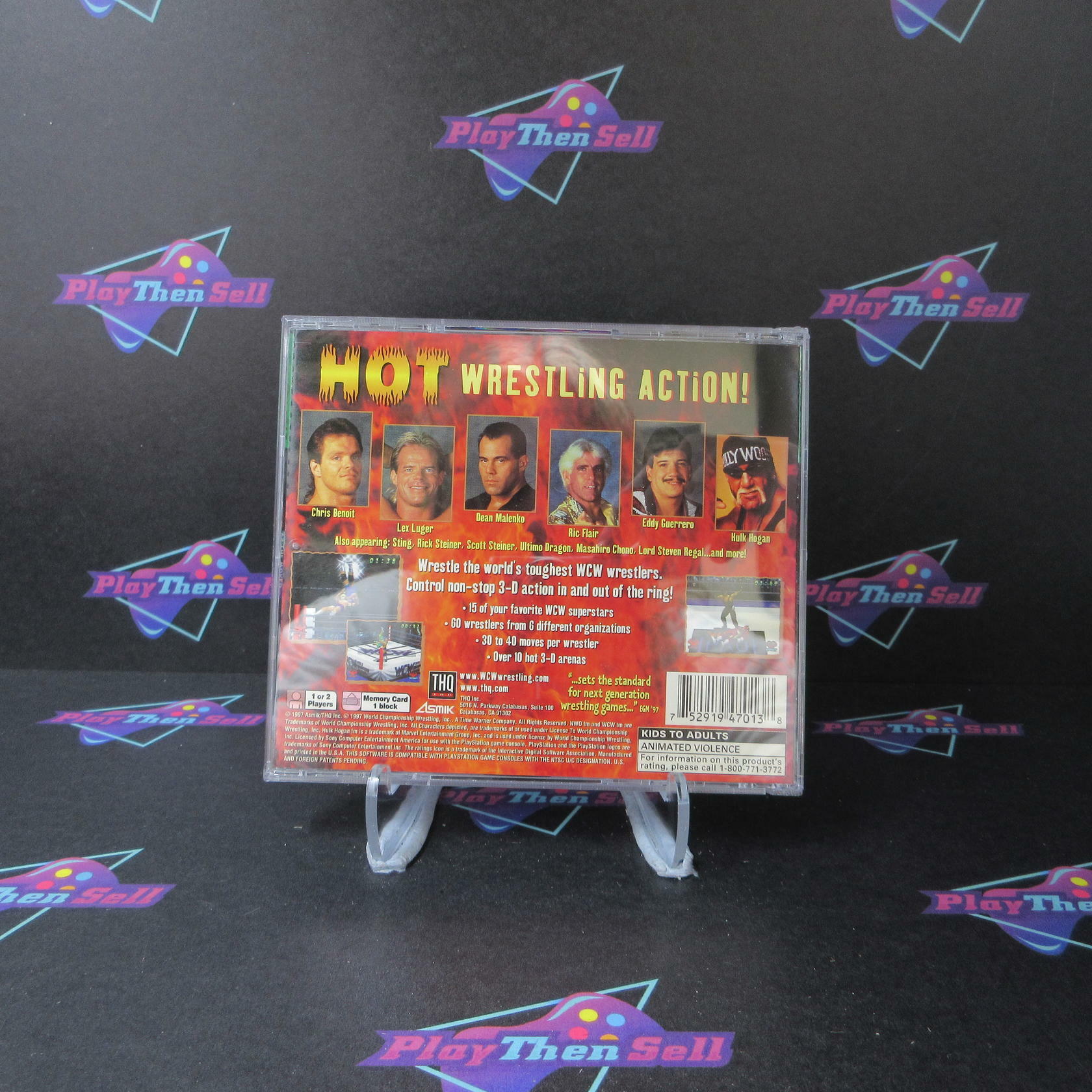 WCW Vs The World GH PS1 PlayStation 1 - Very Good