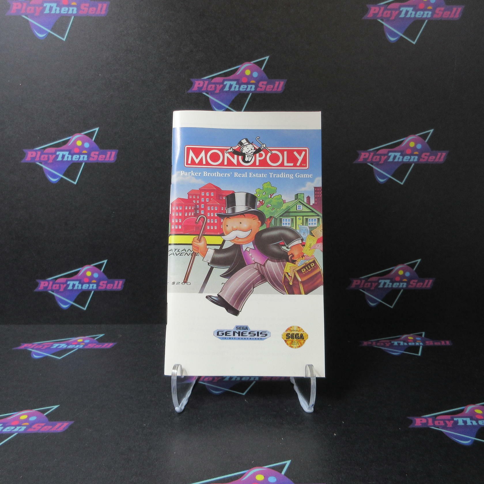 Monopoly Sega Genesis Boxed Complete CIB - Very Good