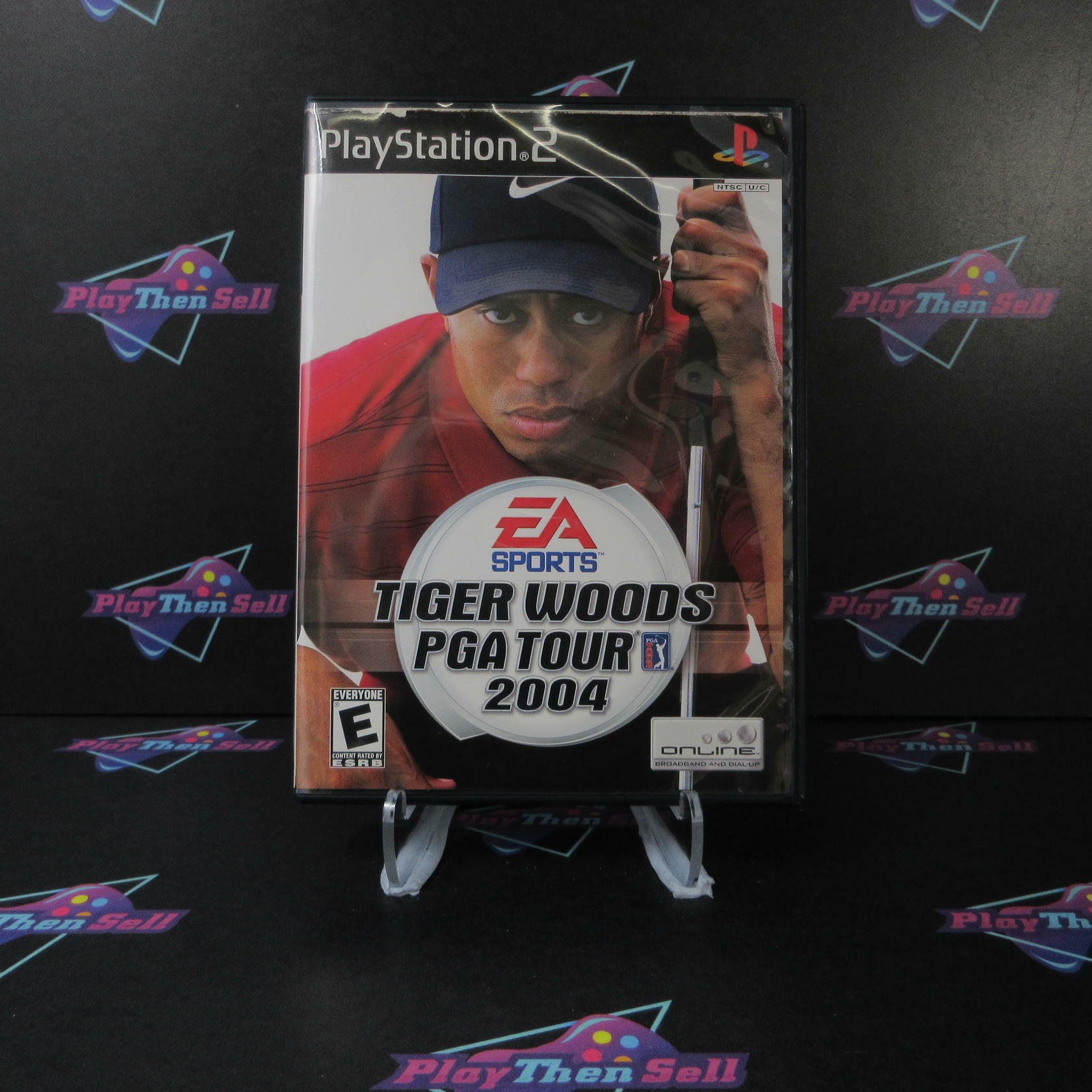 Tiger Woods PGA Tour 2004 PlayStation 2 AD Complete CIB - Very Good