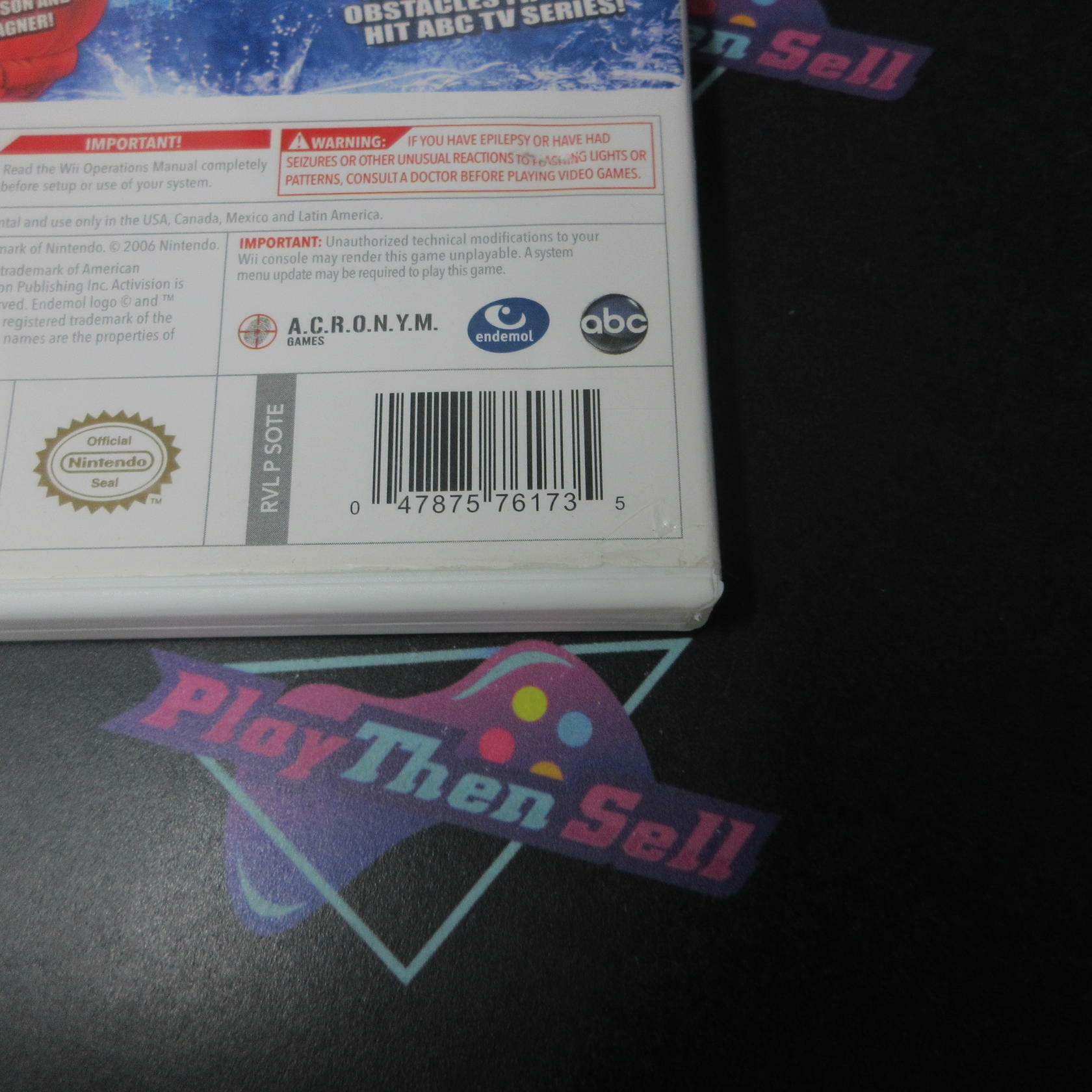 WipeOut The Game Nintendo Wii AD/NM - Very Good