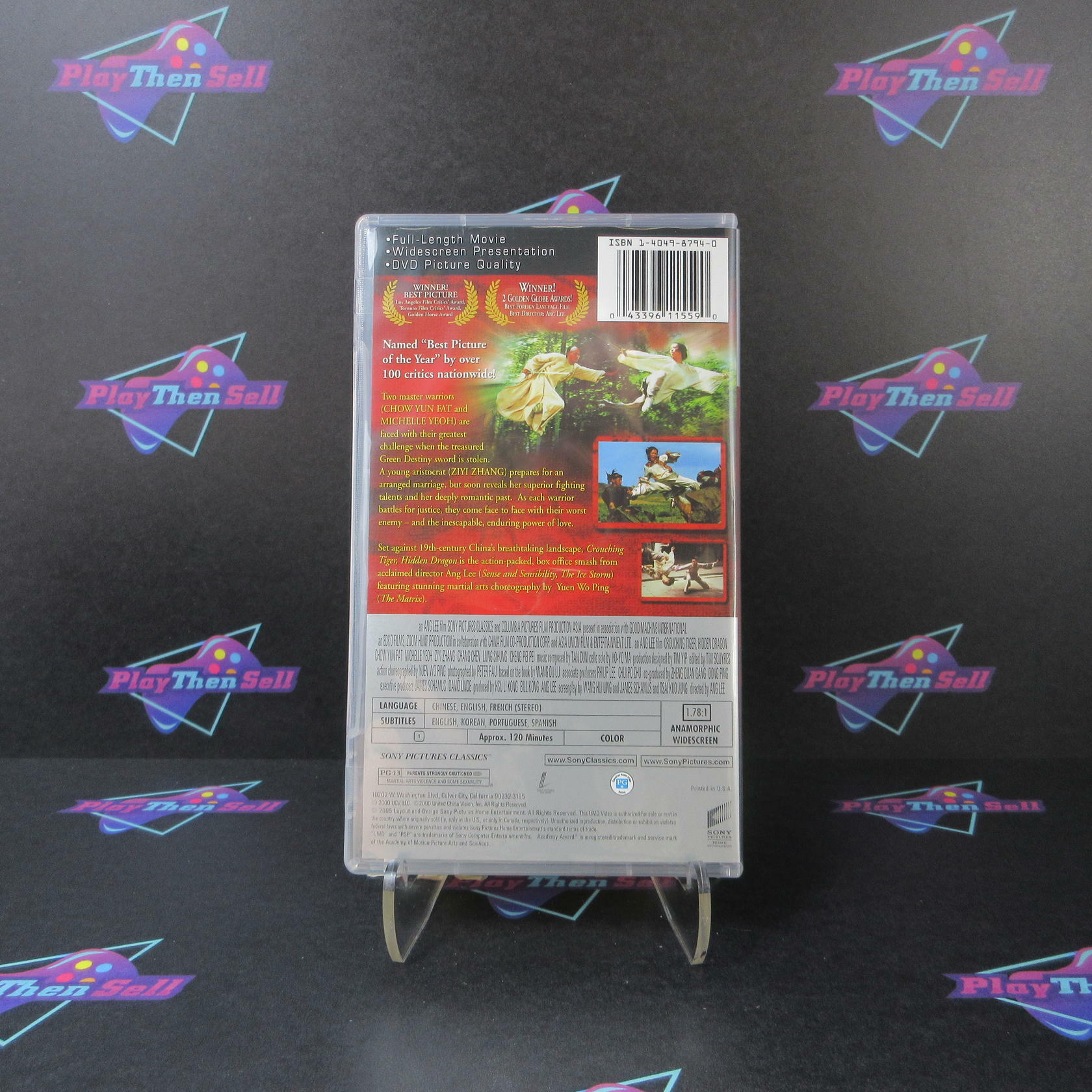 Crouching Tiger Hidden Dragon Sony PSP - Like New