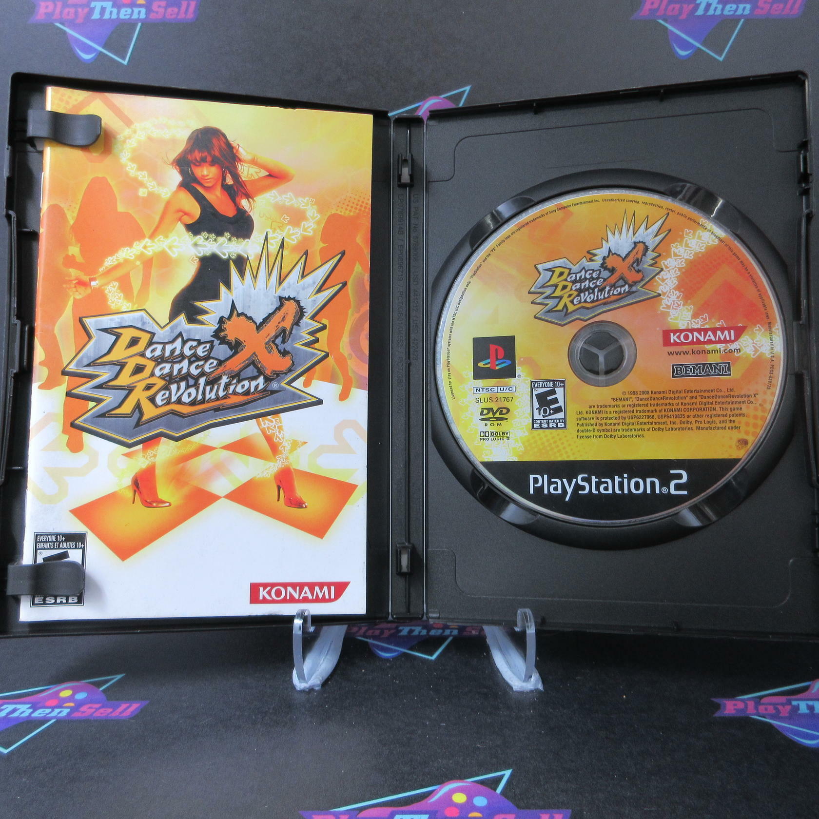 Dance Dance Revolution X PS2 PlayStation 2 - Like New