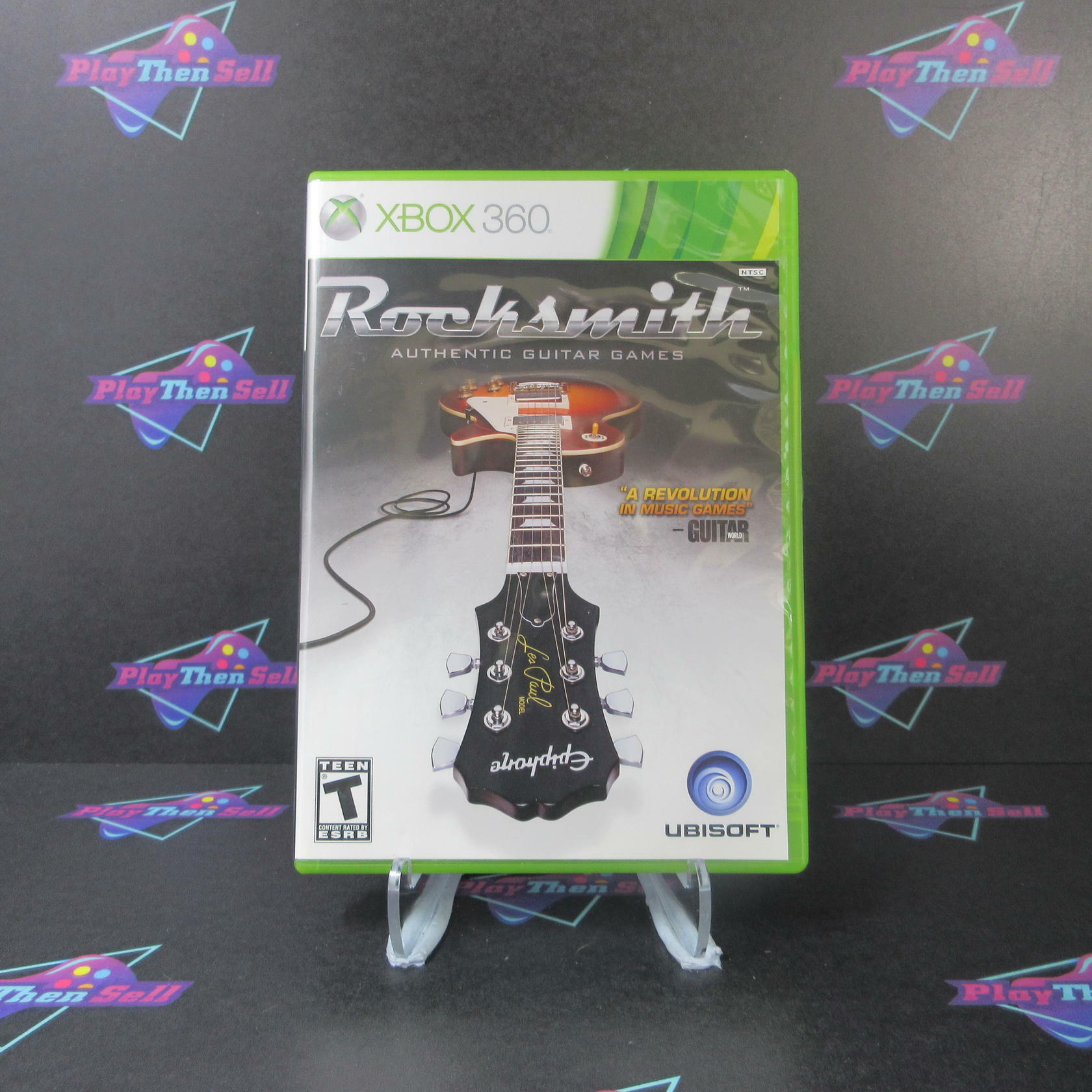 Rocksmith Xbox 360 + Stickers - Like New