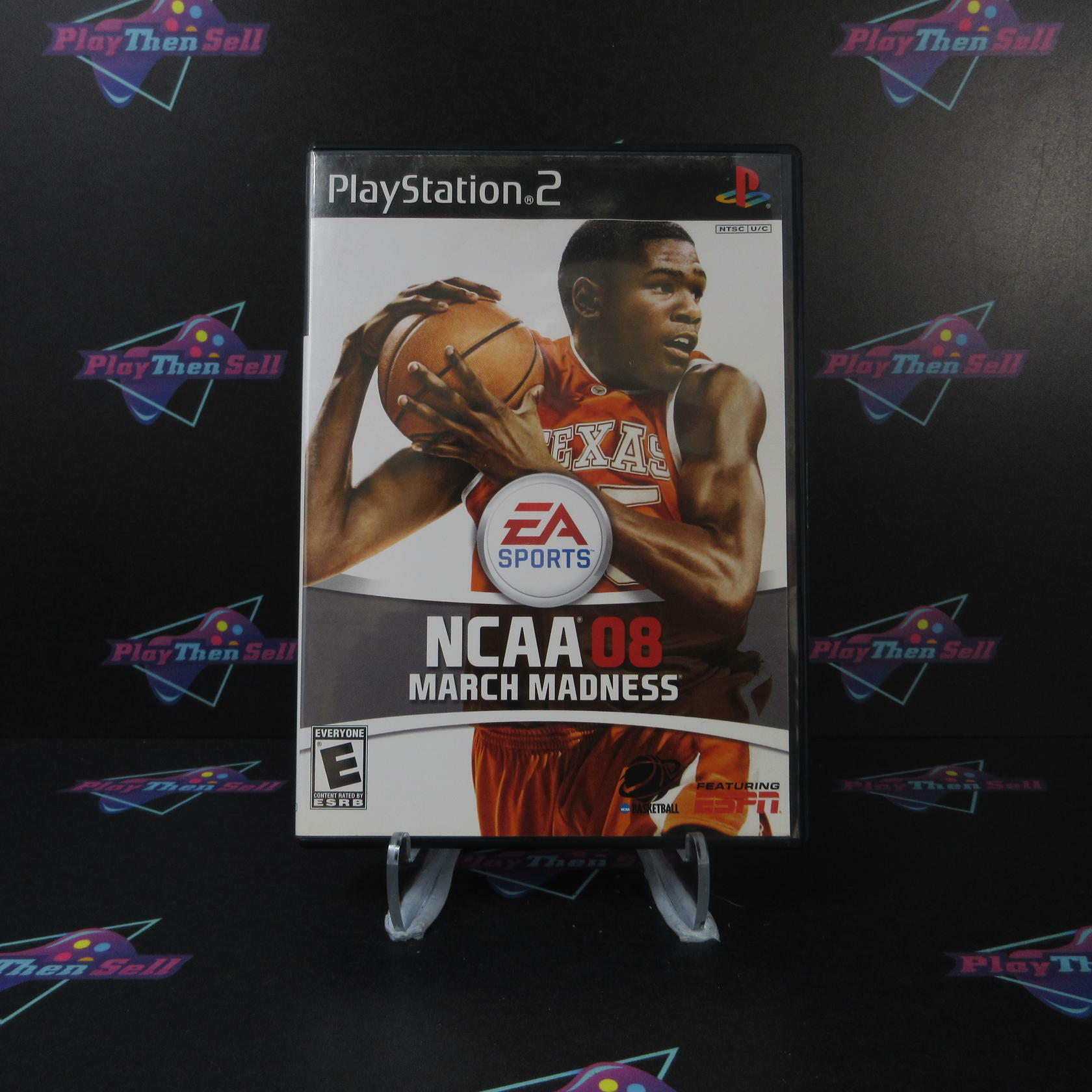 NCAA March Madness 08 PS2 PlayStation 2 AD/DD Complete - Very Good