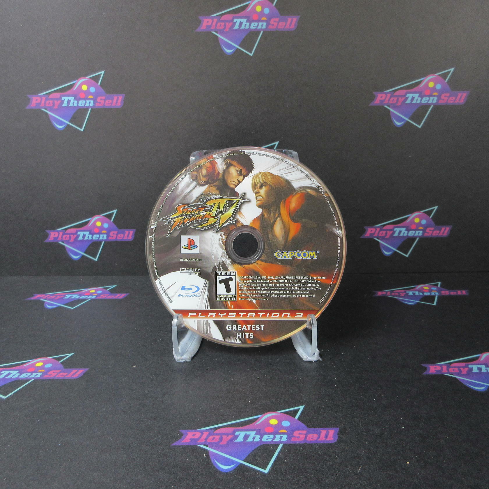 Street Fighter IV PS3 PlayStation 3 GH Disc Only - Very Good