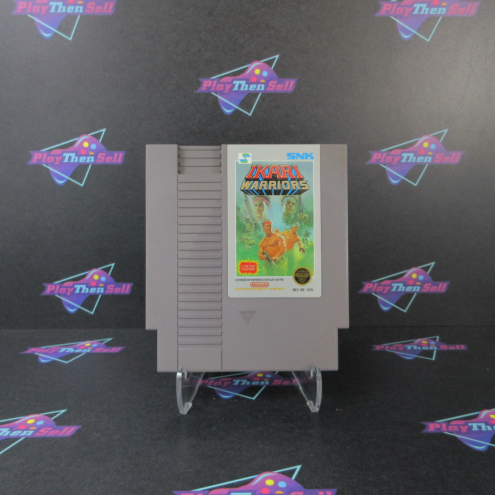 Ikari Warriors Nintendo NES Cartridge Only Authentic / Tested - Very Good