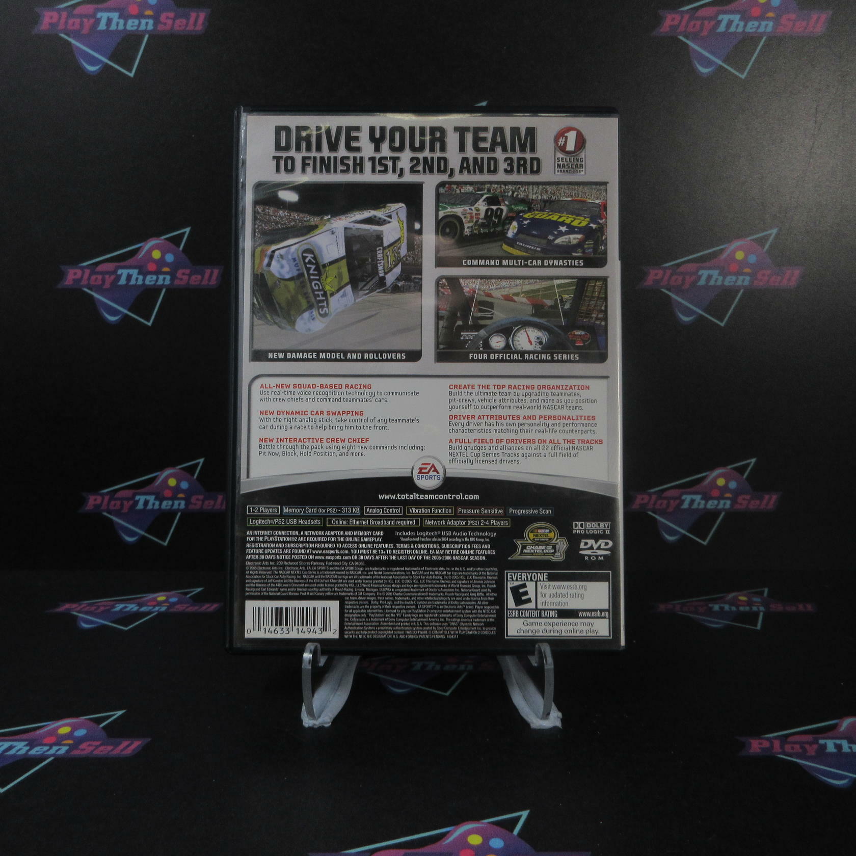 Nascar 06 Team Control PS2 PlayStation 2 - Very Good