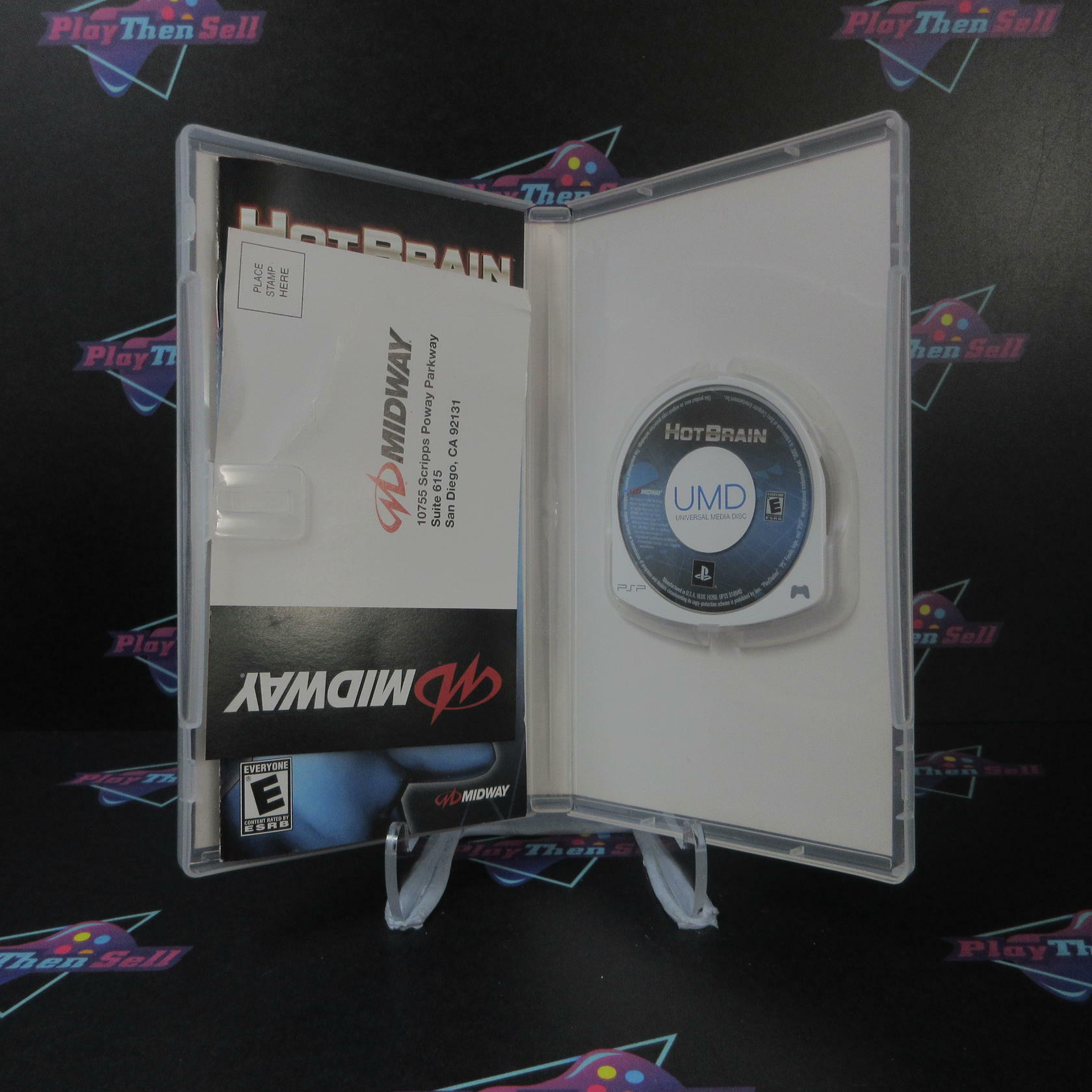 Hot Brain - Sony PSP + Reg Card - Like New