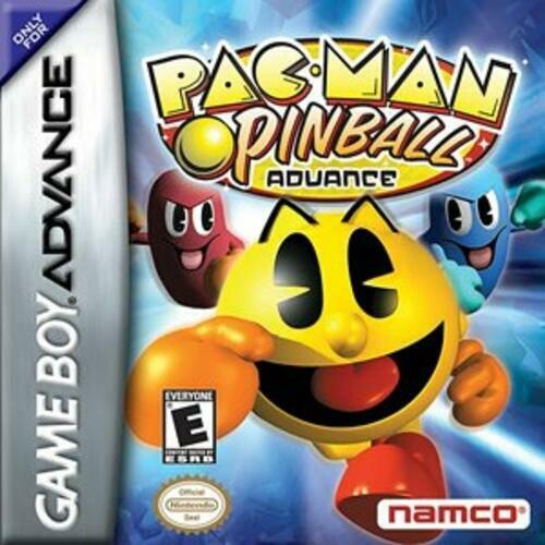 Pac-Man Pinball Advance GBA Gameboy Advance Cart + Manual - Very Good