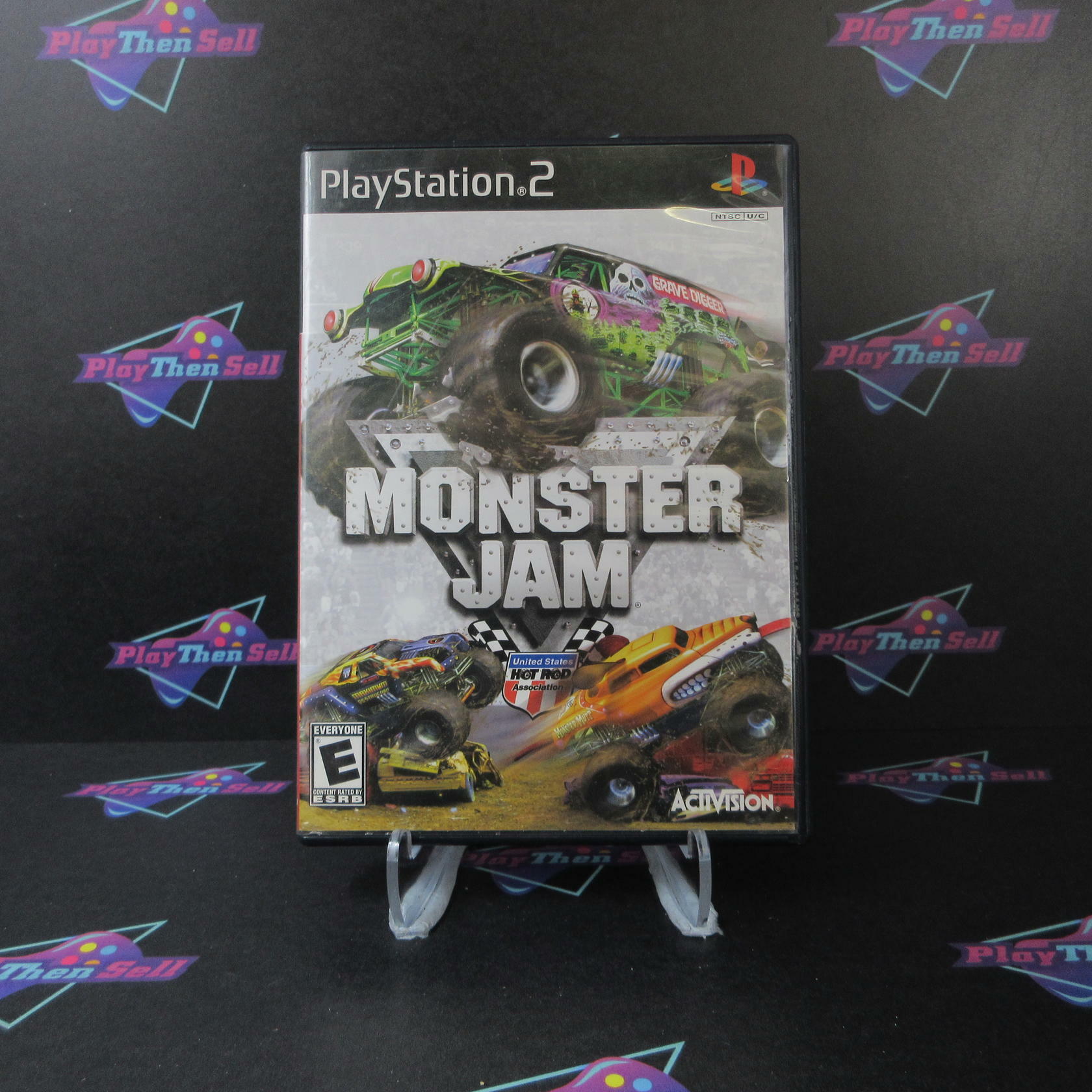 Monster Jam PS2 PlayStation 2 AD Complete CIB - Very Good