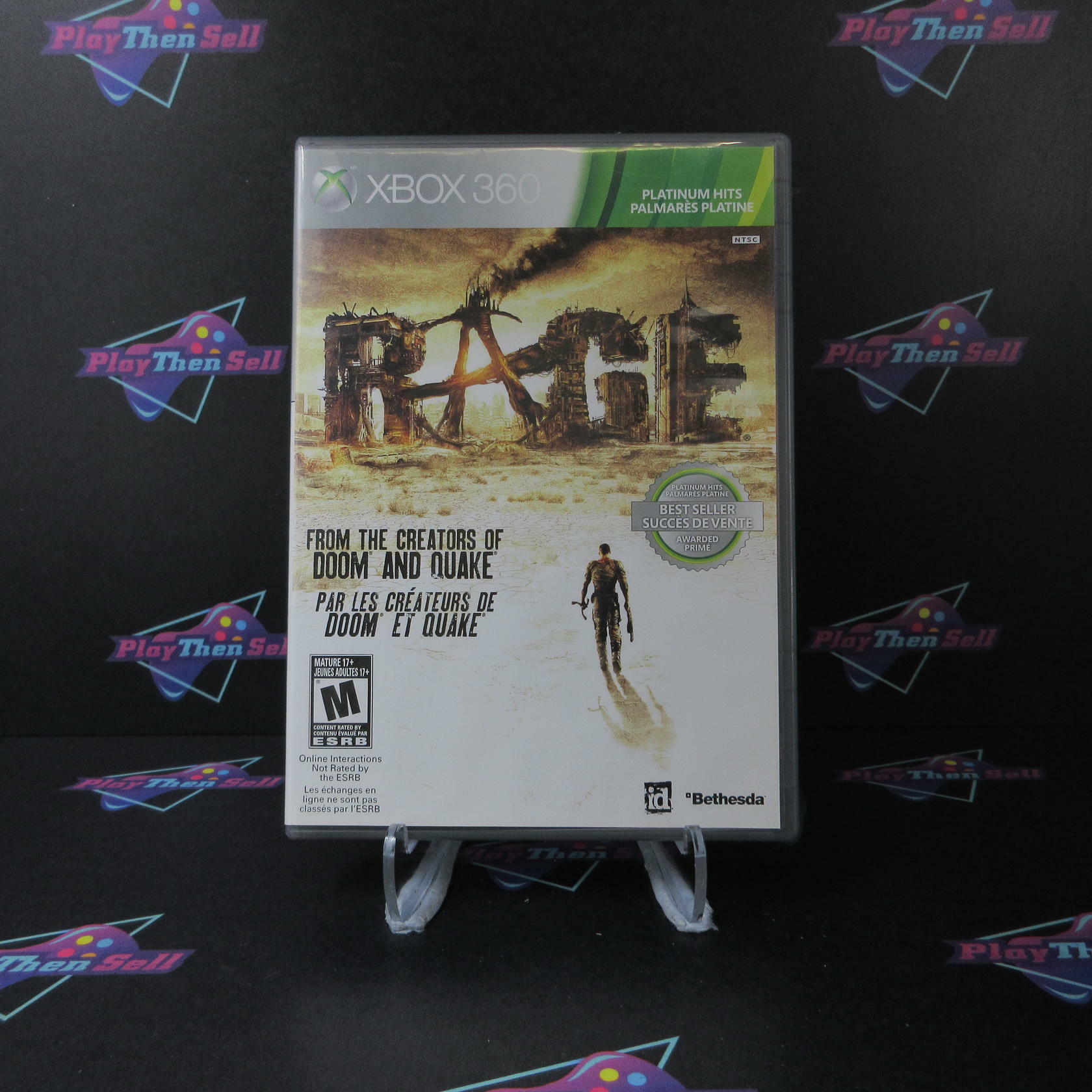 Rage PH Xbox 360 AD Complete CIB - Very Good