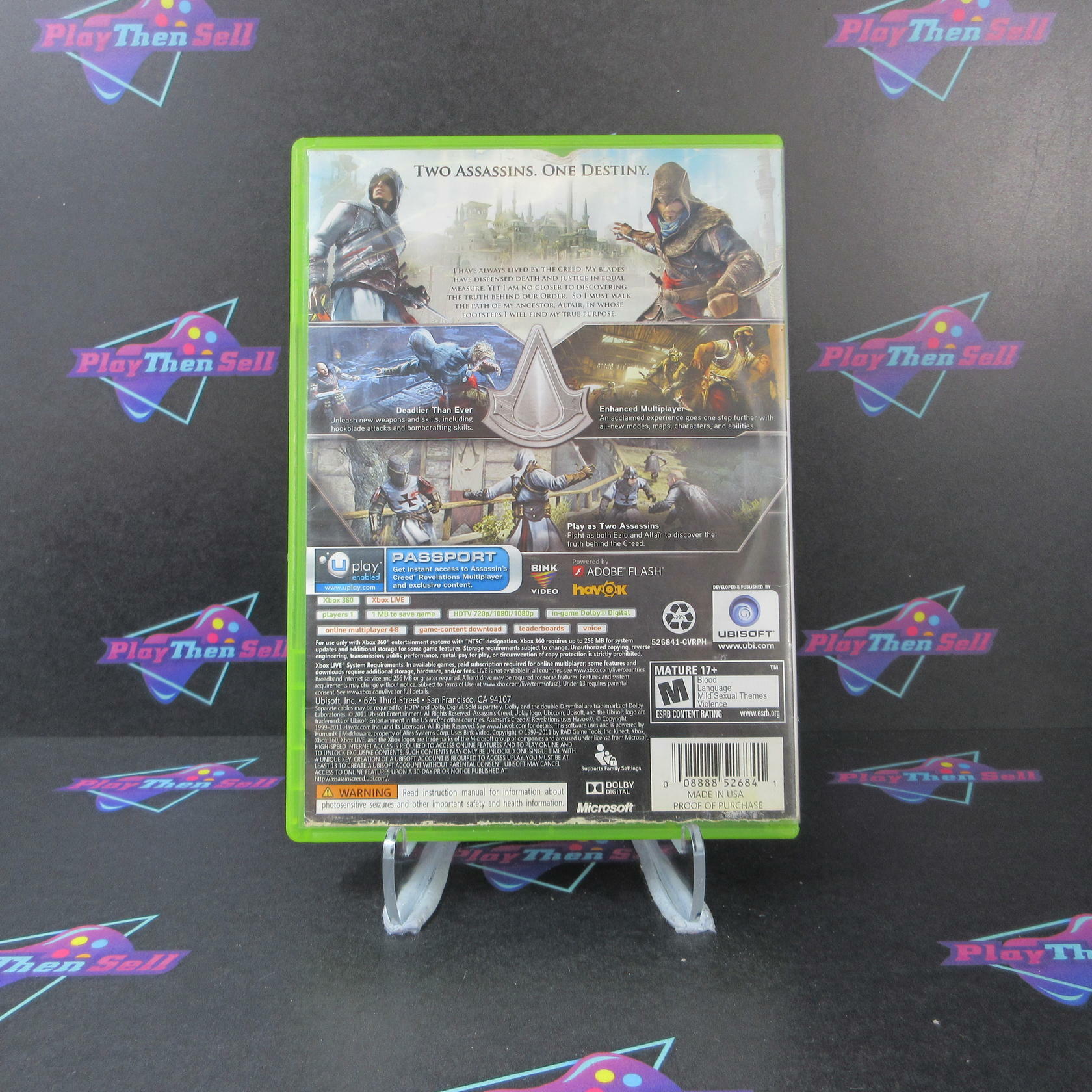 Assassin's Creed Revelations PH Xbox 360 AD/NM - Very Good
