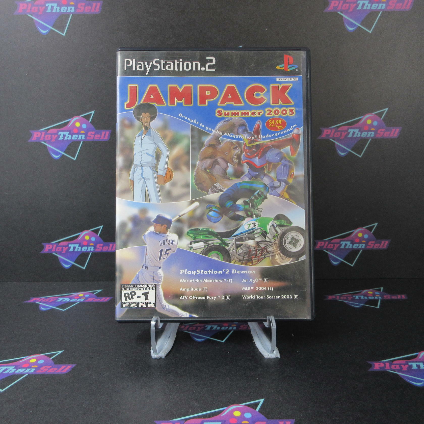 Jampack Summer 2003 PS2 PlayStation 2 AD/NM - Very Good