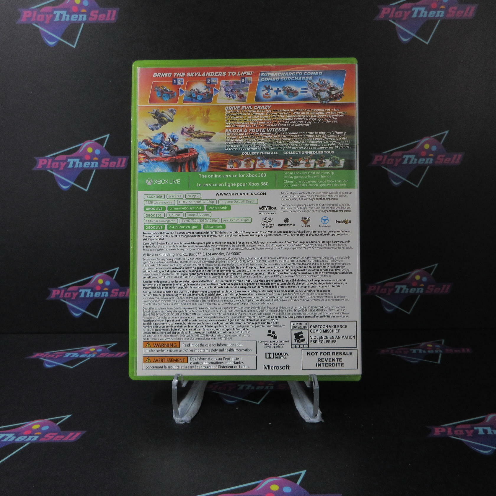 Skylanders Superchargers Xbox 360 AD - Very Good