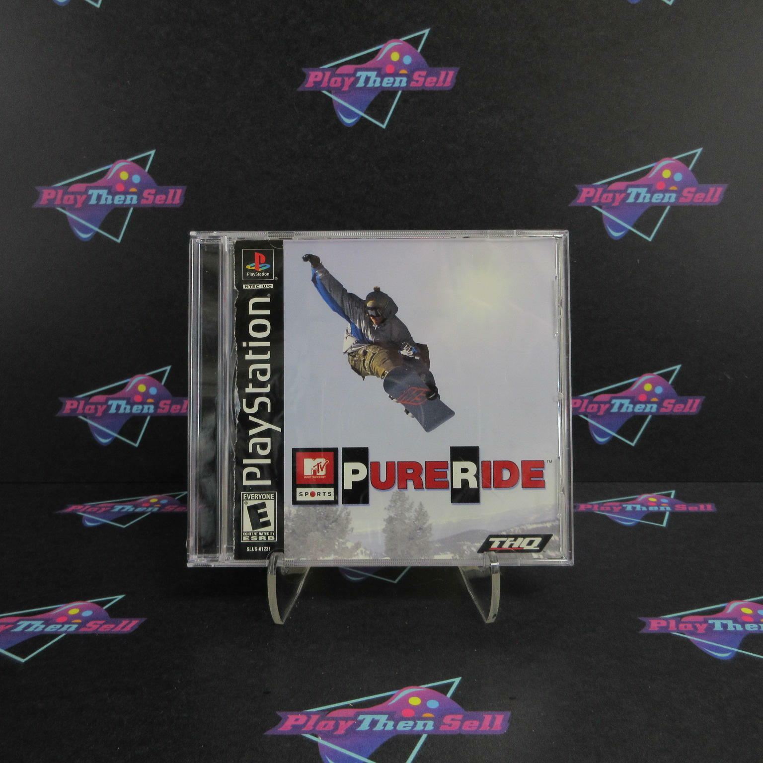 MTV Pure Ride PS1 PlayStation 1 AD/MD - Very Good