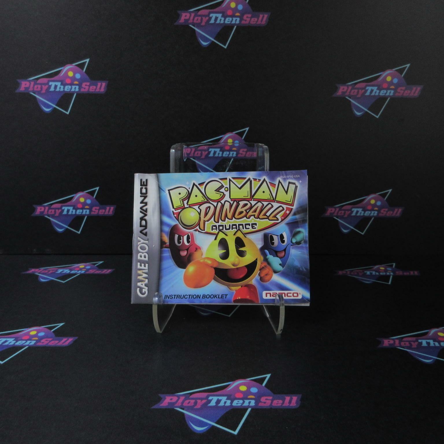 Pac-Man Pinball Advance GBA Gameboy Advance Cart + Manual - Very Good