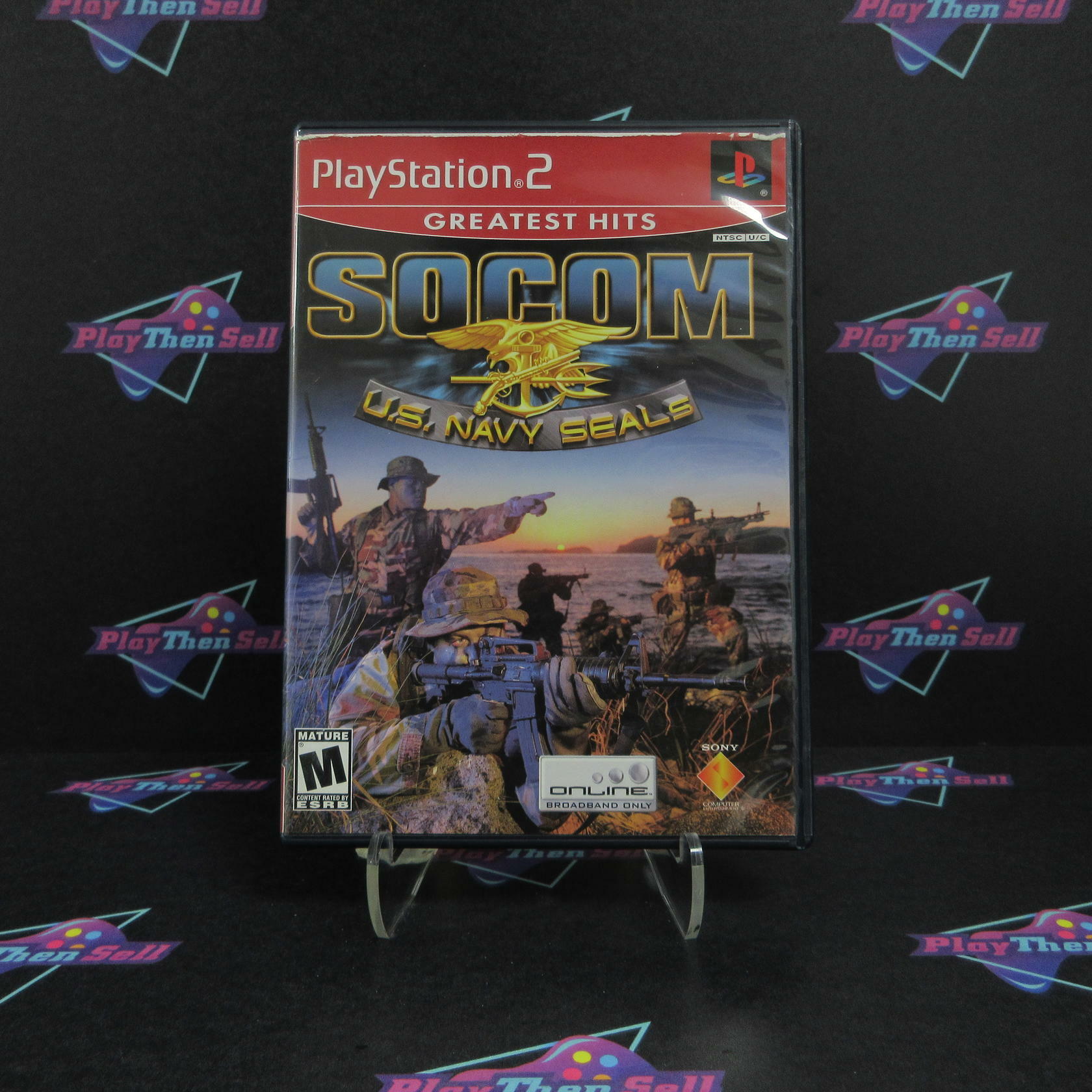 SOCOM US Navy Seals GH PlayStation 2 Complete - Very Good