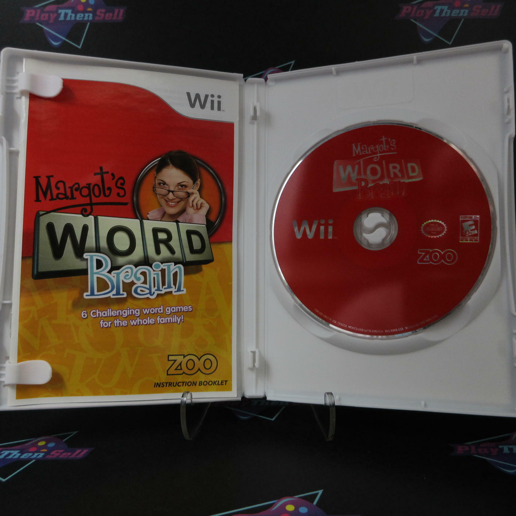 Margot's Word Brain - Nintendo Wii - Like New