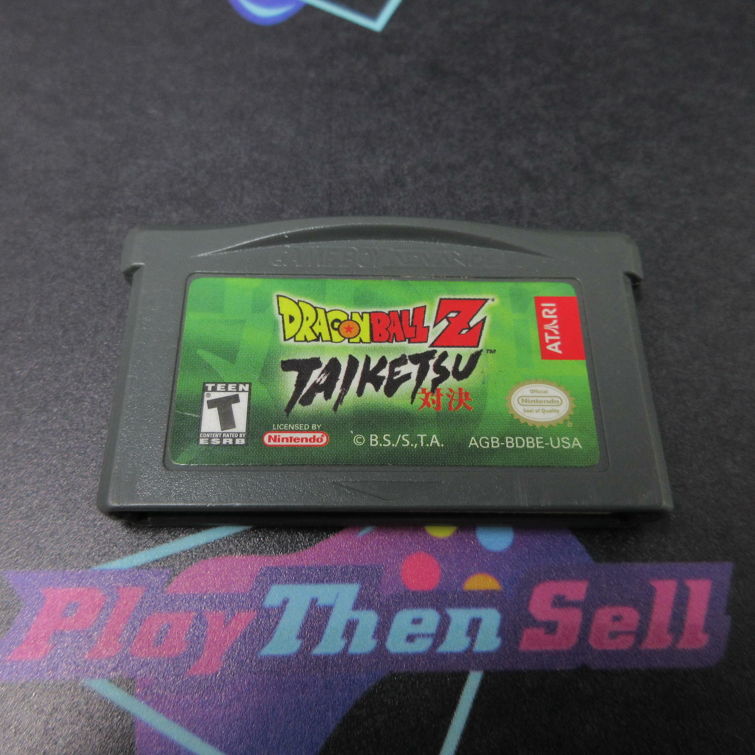 Dragon Ball Z Taiketsu Gameboy Advance GBA Cart - Very Good