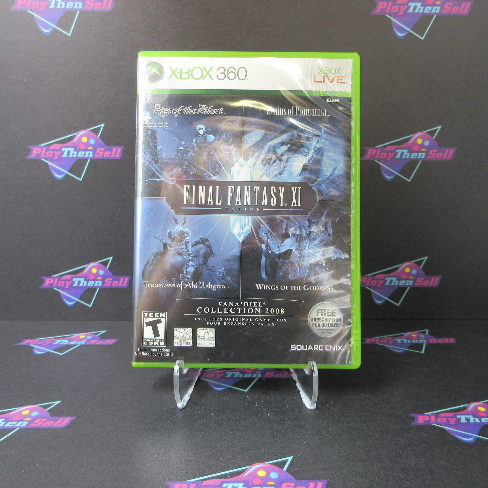 Final Fantasy XI Online The Vana'diel Collection 2008 Xbox 360 - Like New